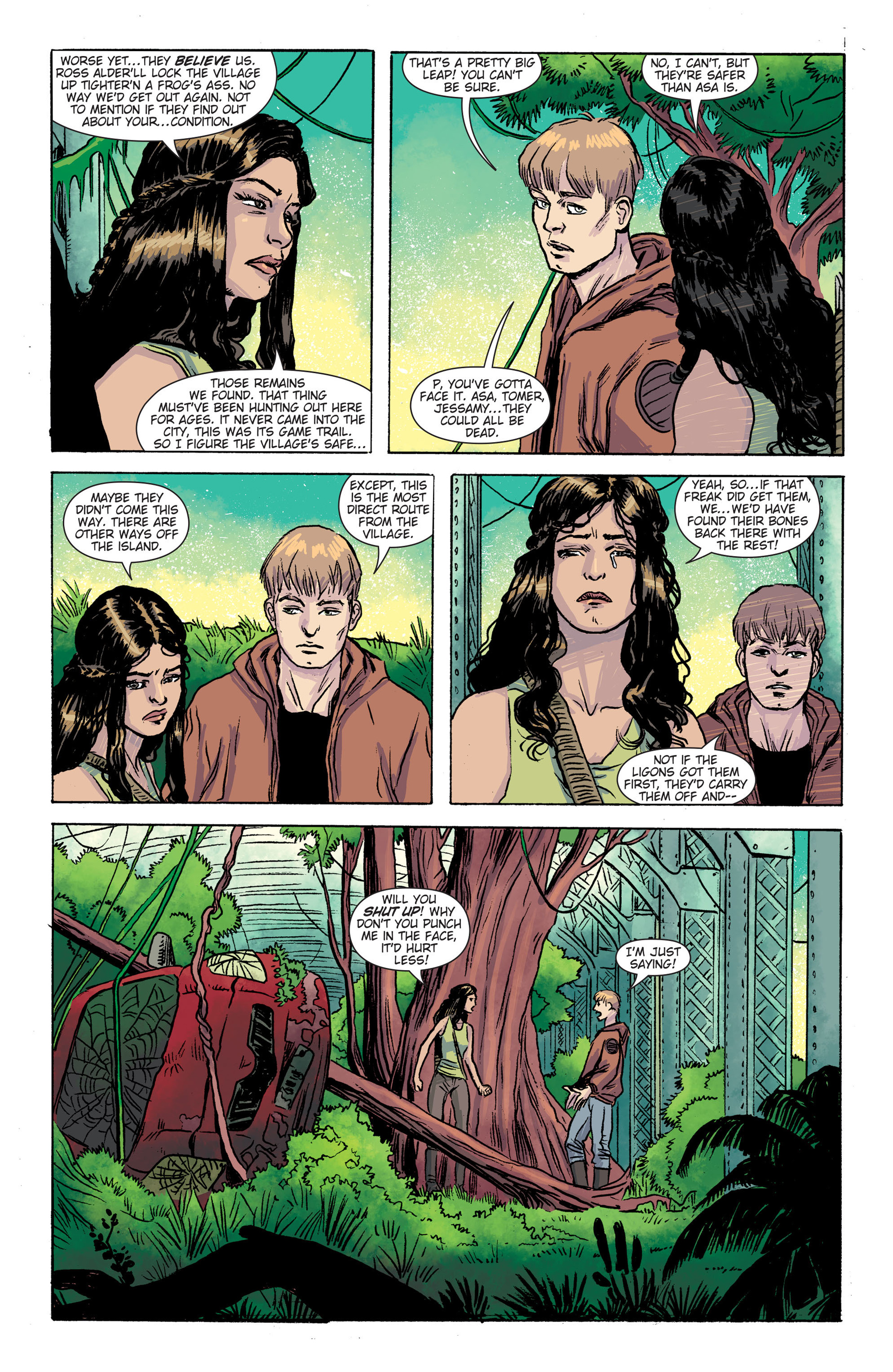 Read online Hinterkind comic -  Issue # _TPB 1 - 42