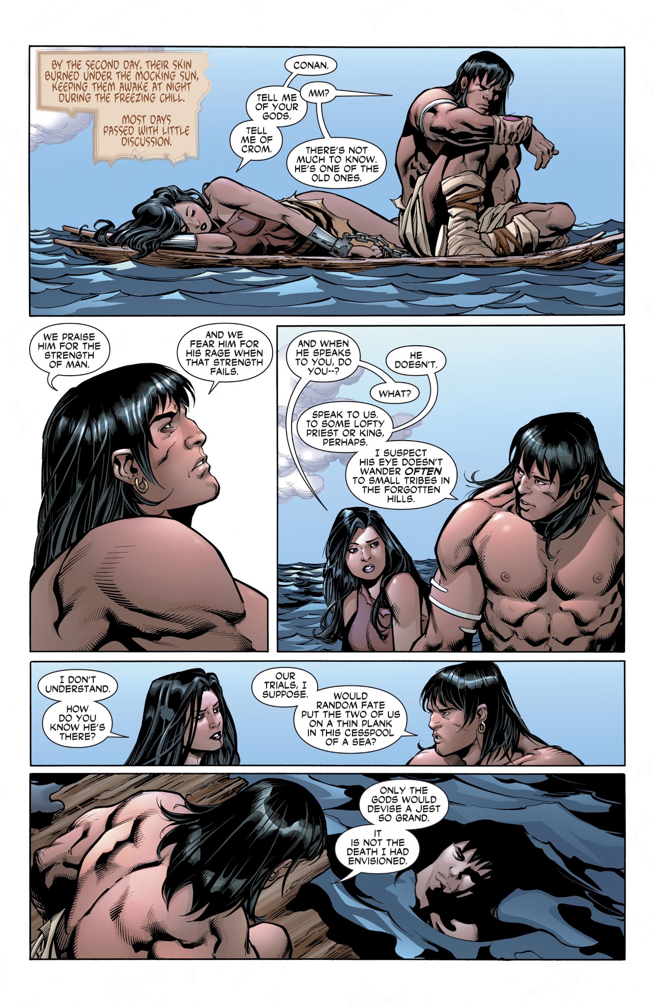 Read online Wonder Woman/Conan comic -  Issue #3 - 12