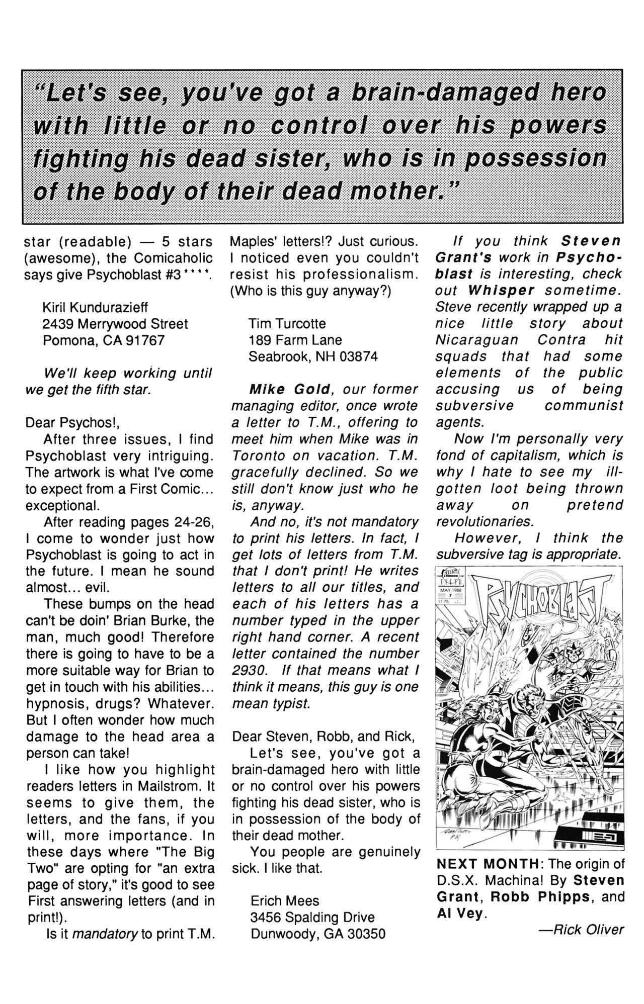 Read online Psychoblast comic -  Issue #6 - 34