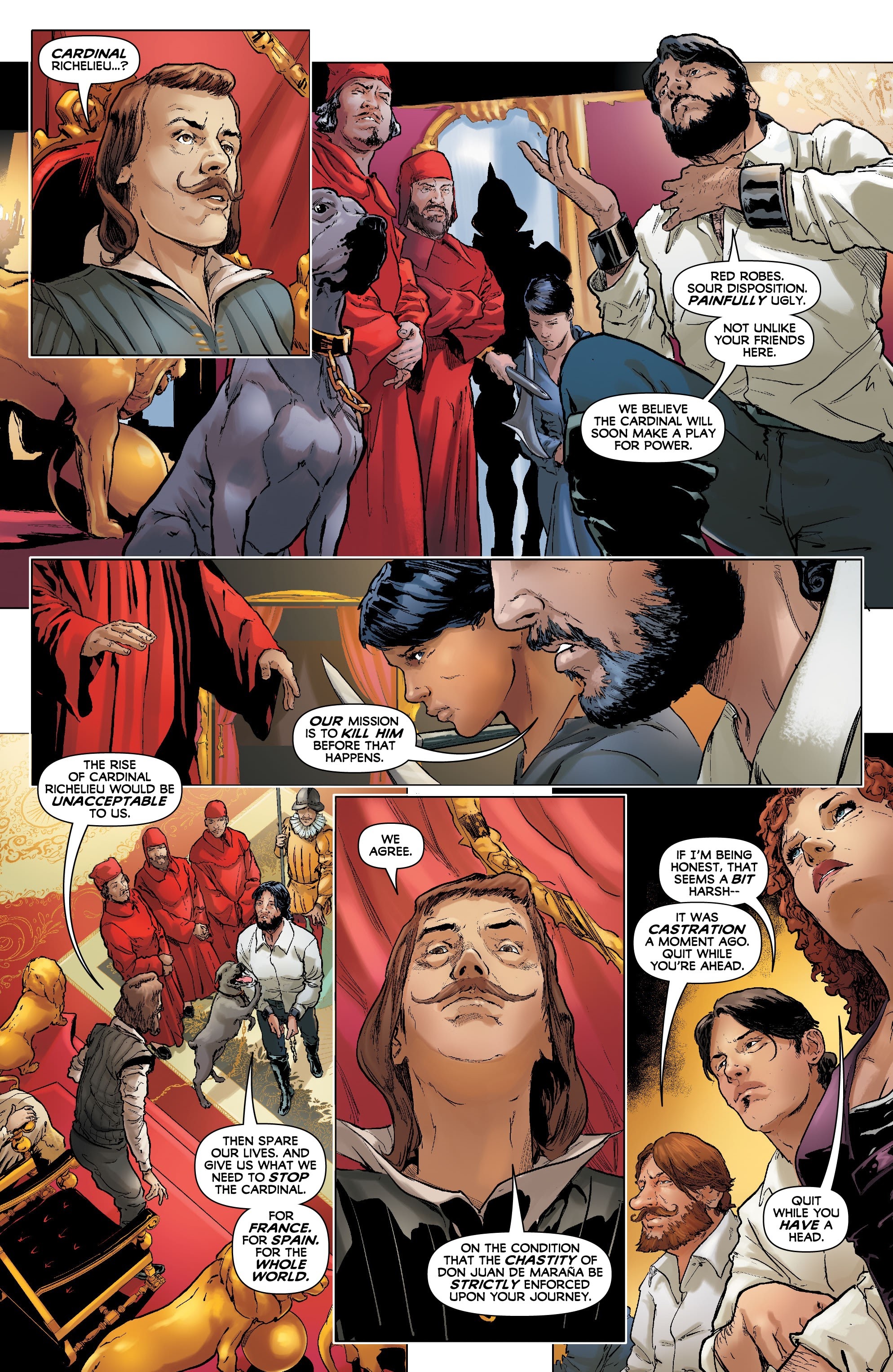 Read online Seven Swords comic -  Issue #3 - 4