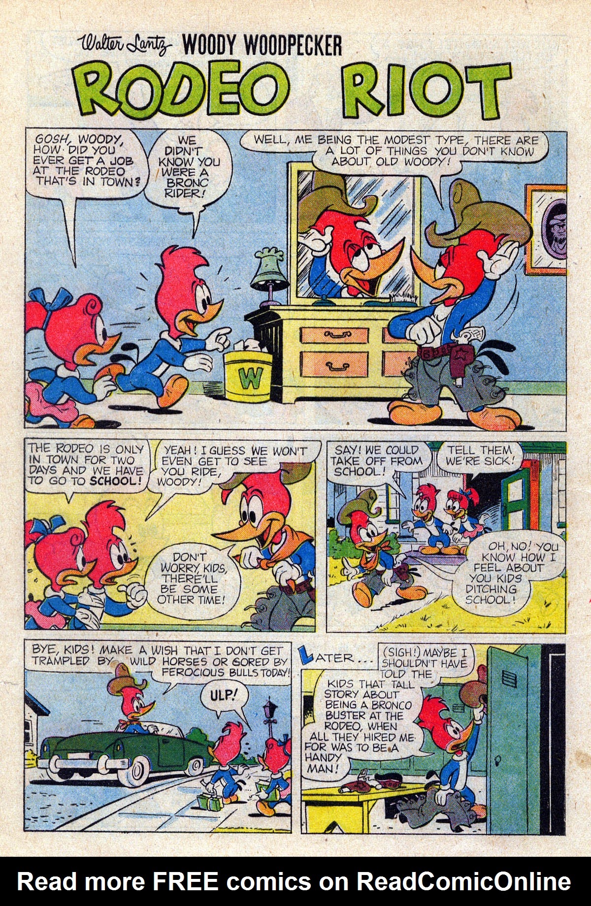 Read online Walter Lantz Woody Woodpecker (1952) comic -  Issue #64 - 28