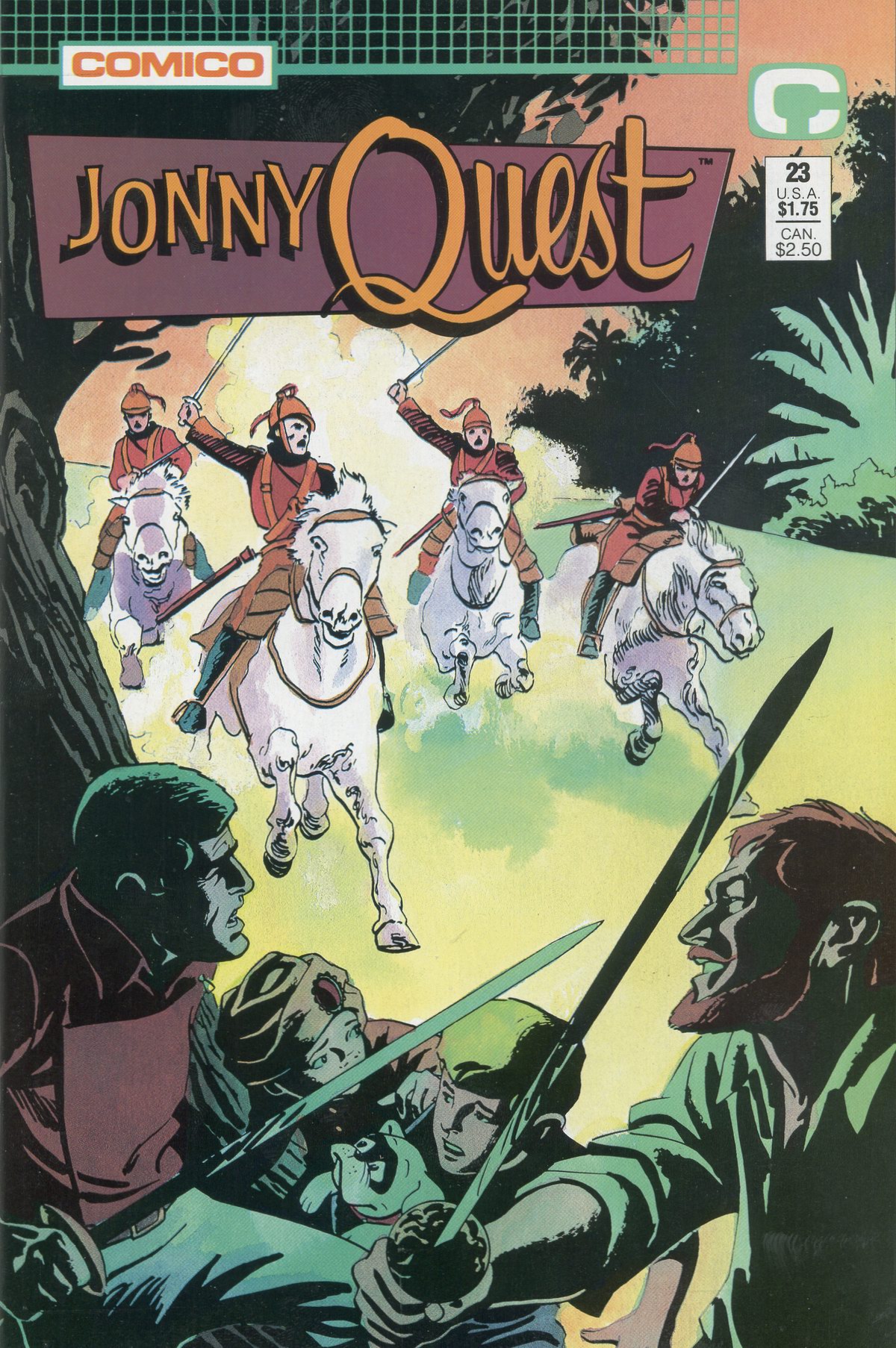Read online Jonny Quest comic -  Issue #23 - 1