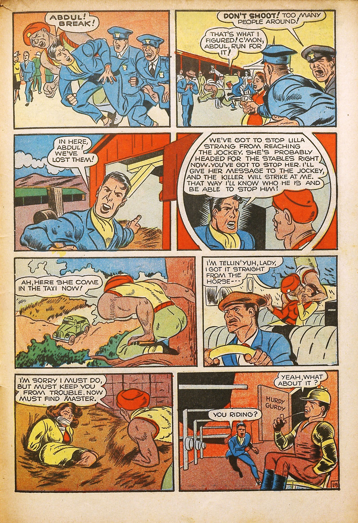 Read online Super-Mystery Comics comic -  Issue #15 - 22