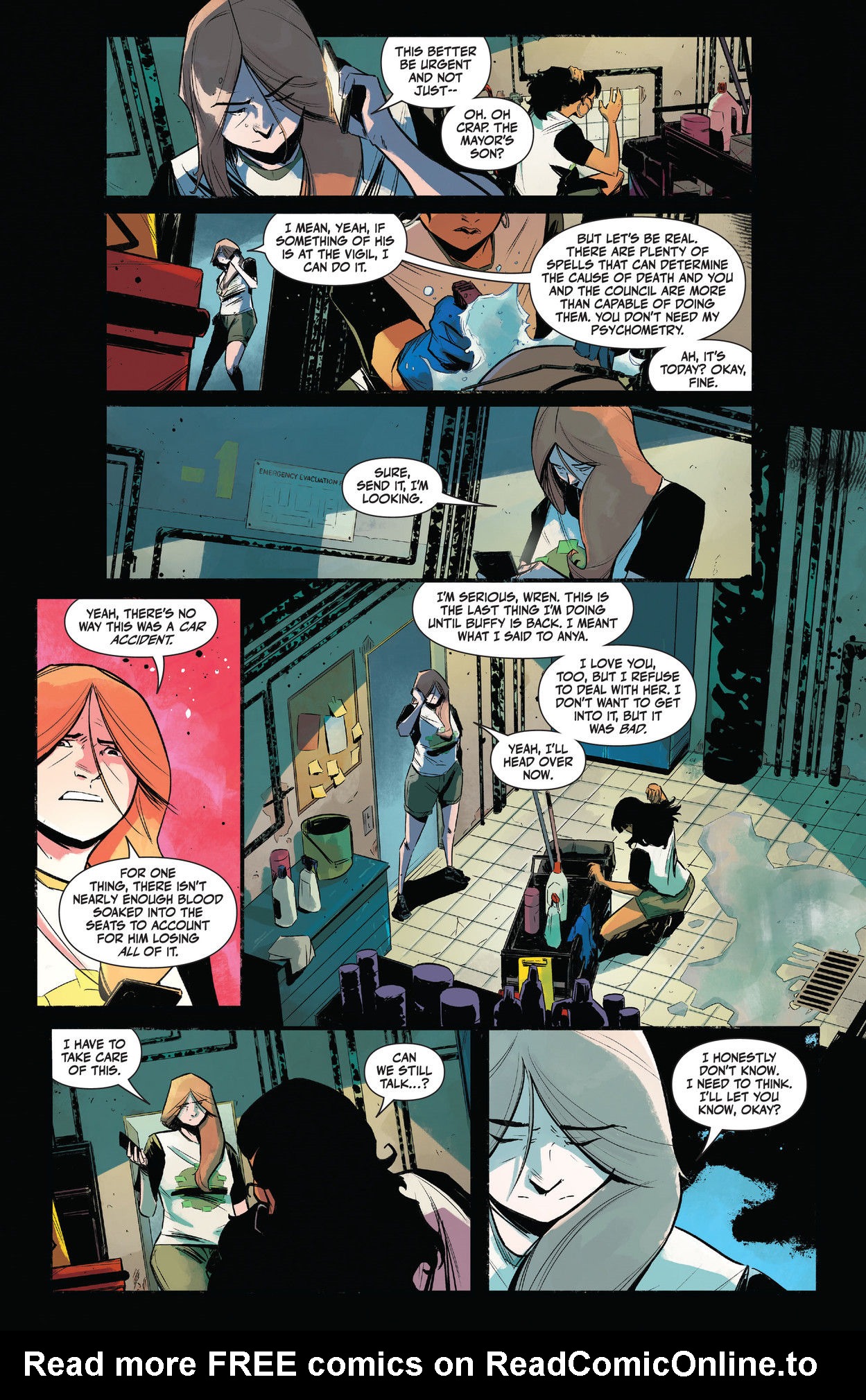 Read online Buffy the Last Vampire Slayer (2023) comic -  Issue #3 - 8
