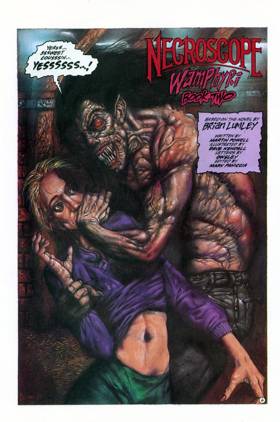 Read online Necroscope Book II: Wamphyri comic -  Issue #2 - 8