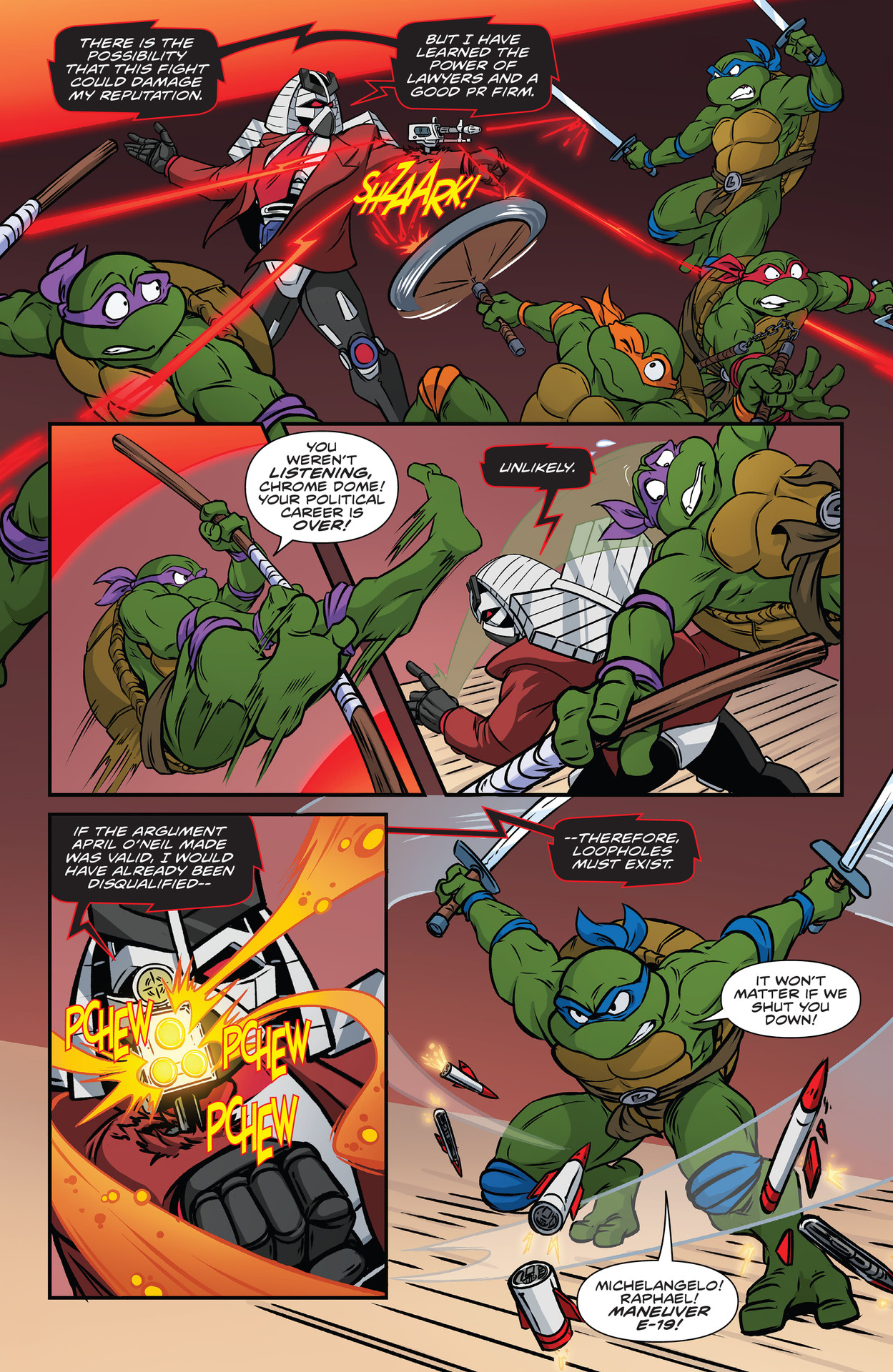Read online Teenage Mutant Ninja Turtles: Saturday Morning Adventures Continued comic -  Issue #6 - 18