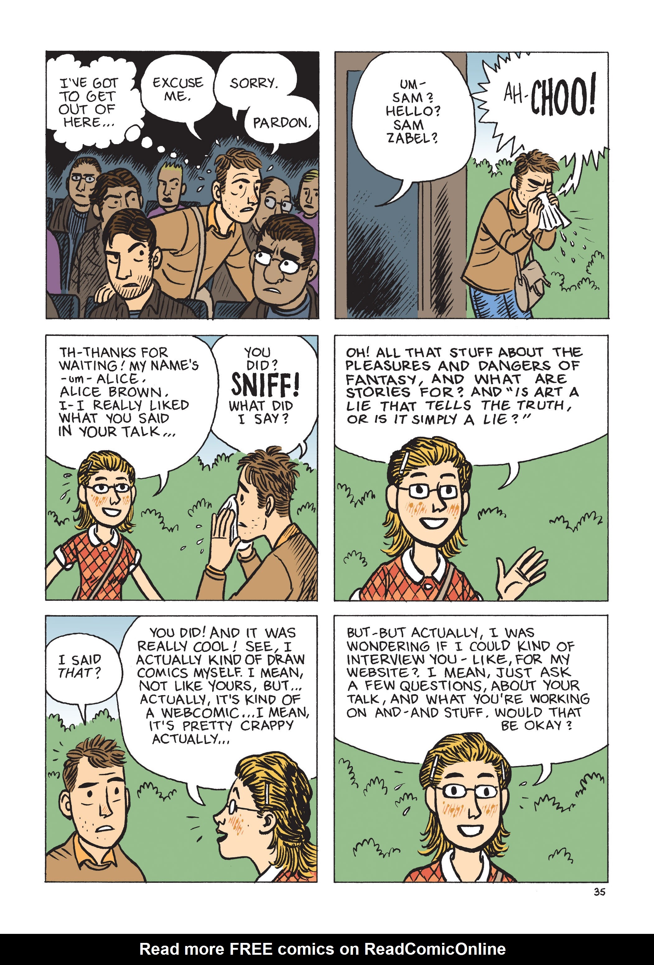 Read online Sam Zabel and the Magic Pen comic -  Issue # TPB (Part 1) - 38