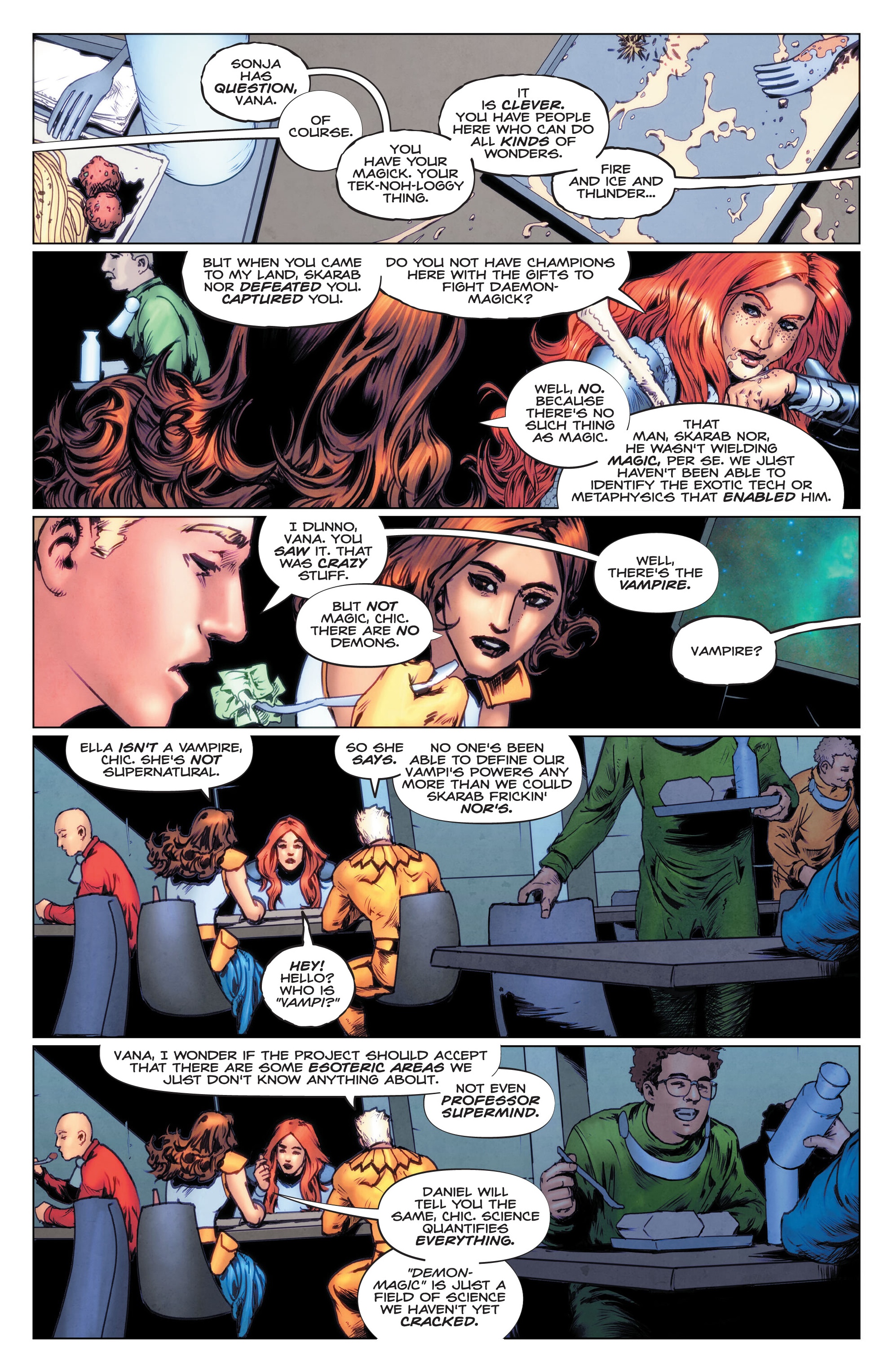 Read online Red Sonja: The Superpowers comic -  Issue # TPB (Part 1) - 92