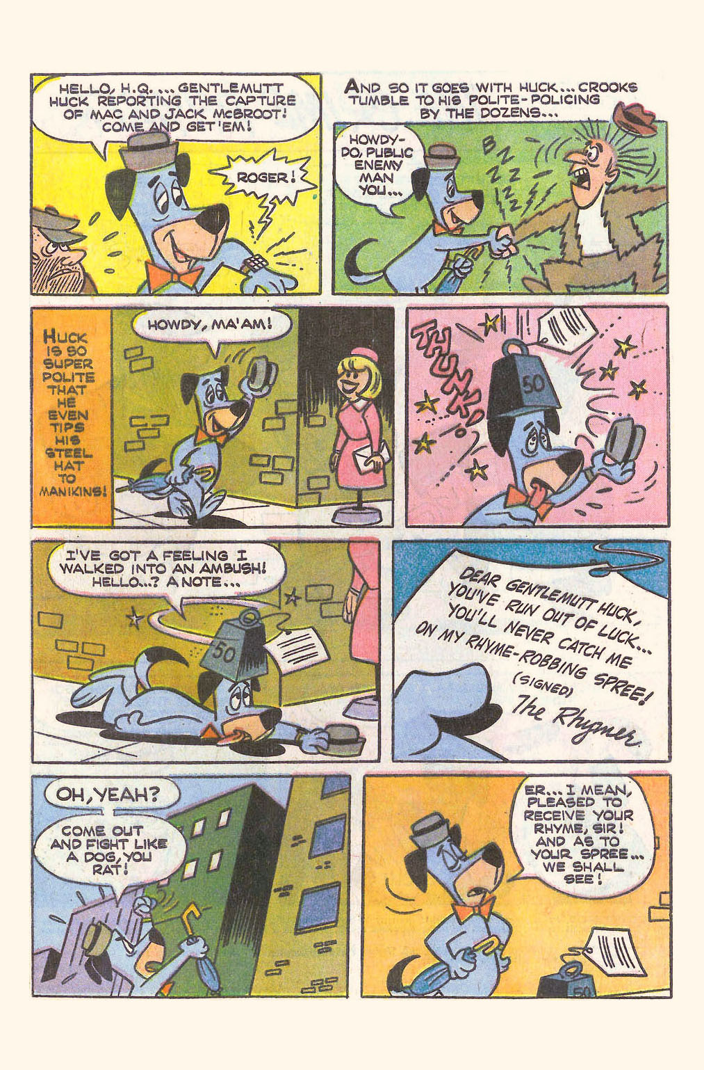Read online Huckleberry Hound (1960) comic -  Issue #33 - 4