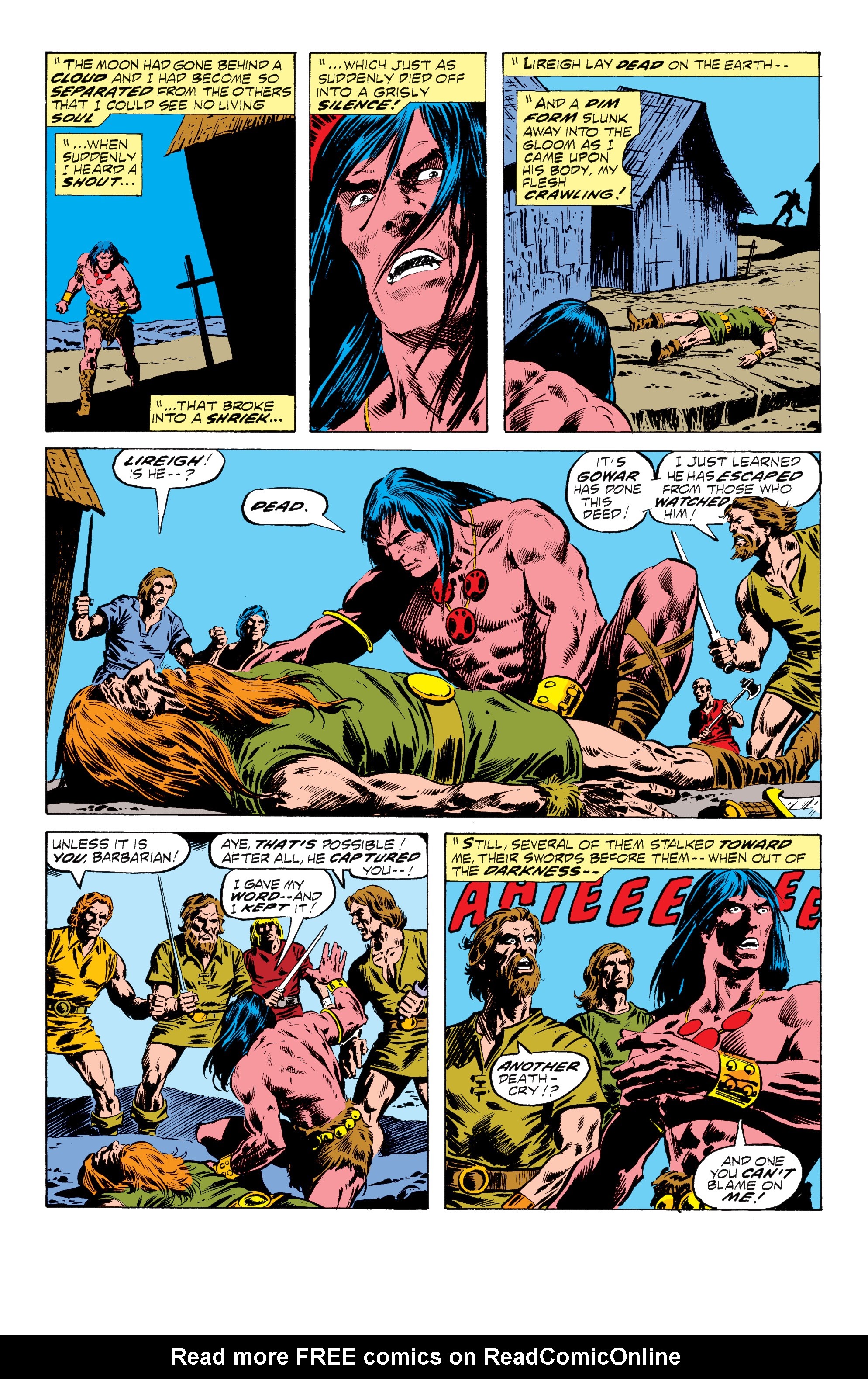Read online Conan the Barbarian Epic Collection: The Original Marvel Years - Of Once and Future Kings comic -  Issue # TPB (Part 2) - 87