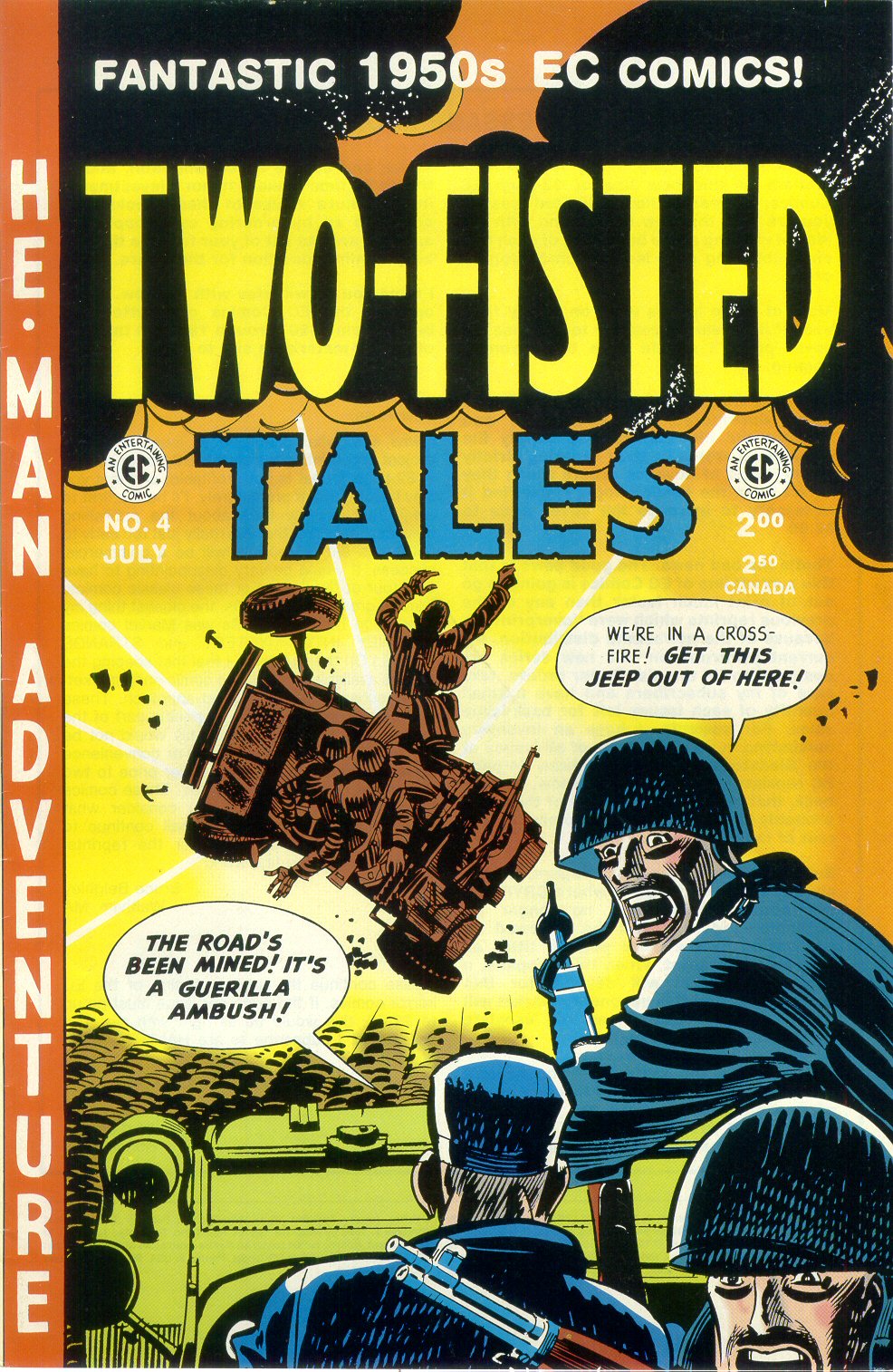 Read online Two-Fisted Tales comic -  Issue #21 - 1