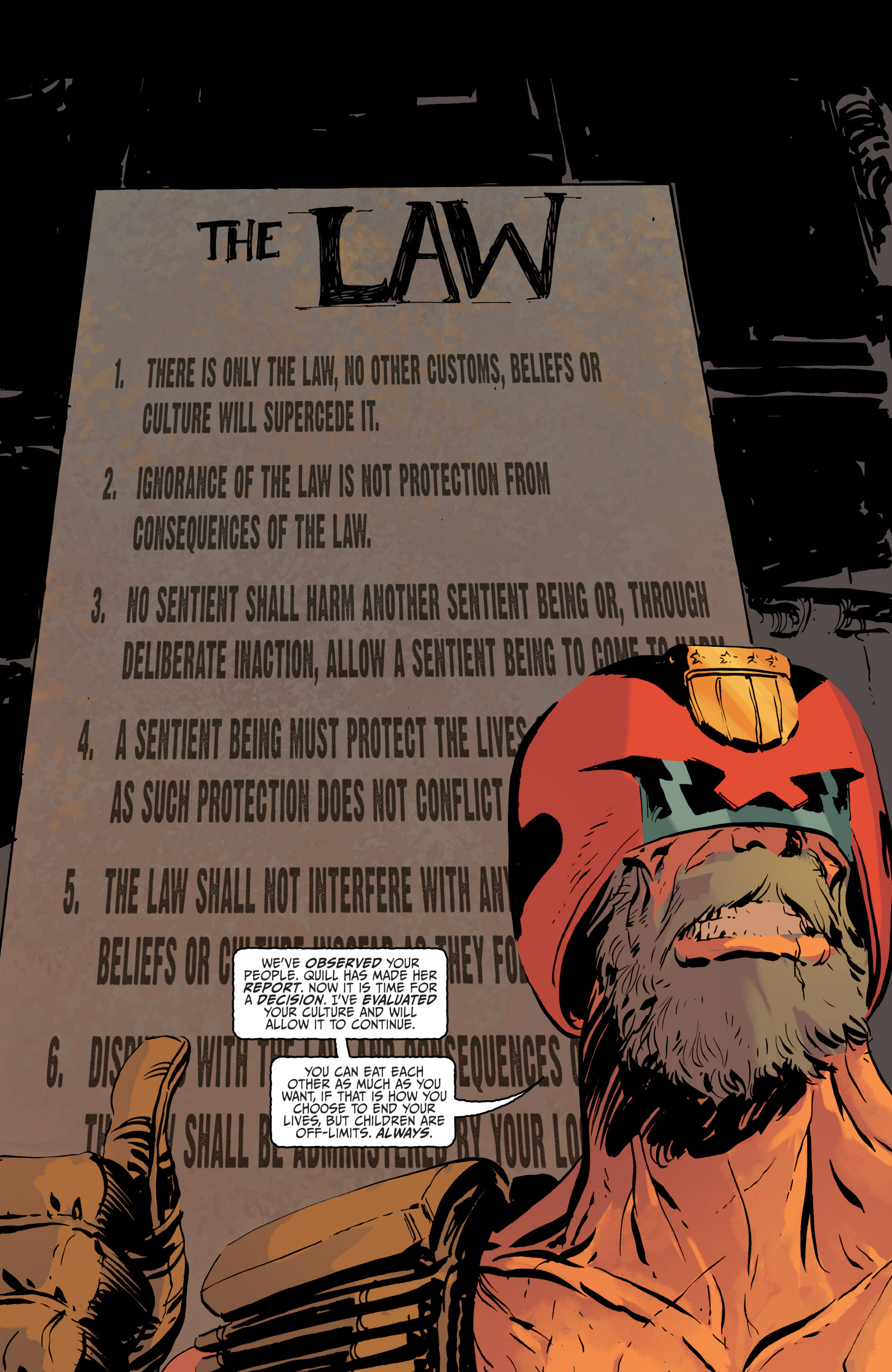 Read online Judge Dredd (2015) comic -  Issue #10 - 21
