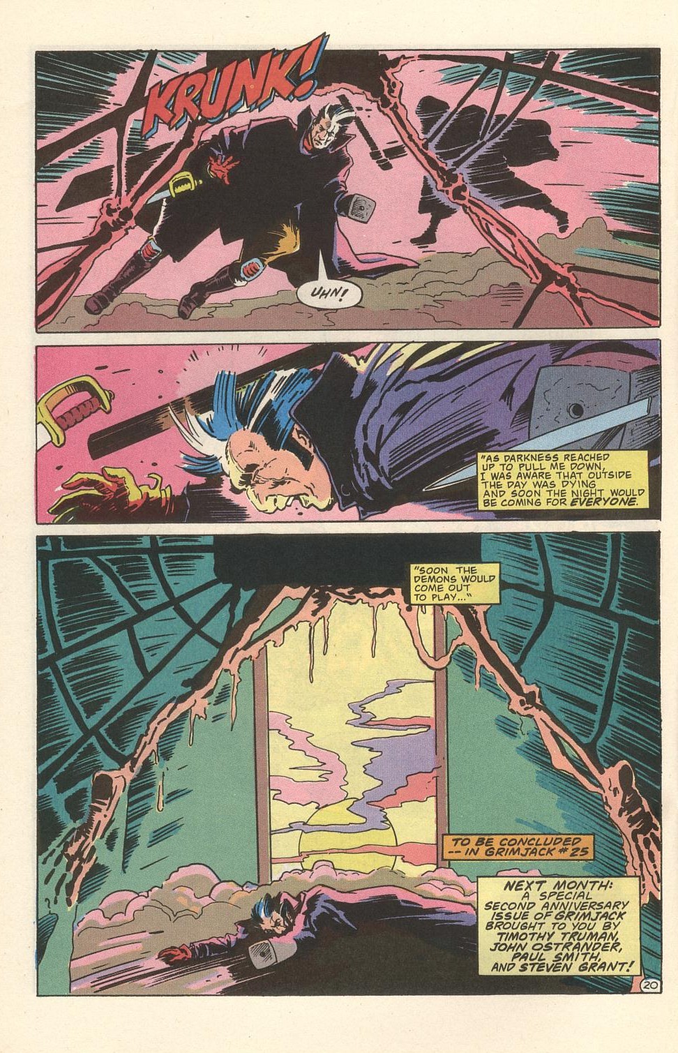 Read online Grimjack comic -  Issue #23 - 24