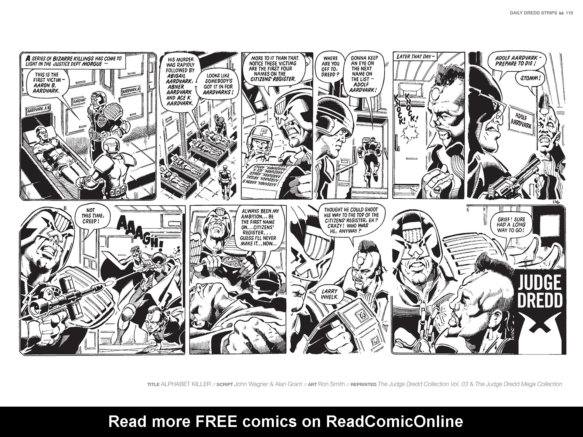 Read online Judge Dredd: The Daily Dredds comic -  Issue # TPB 1 - 122