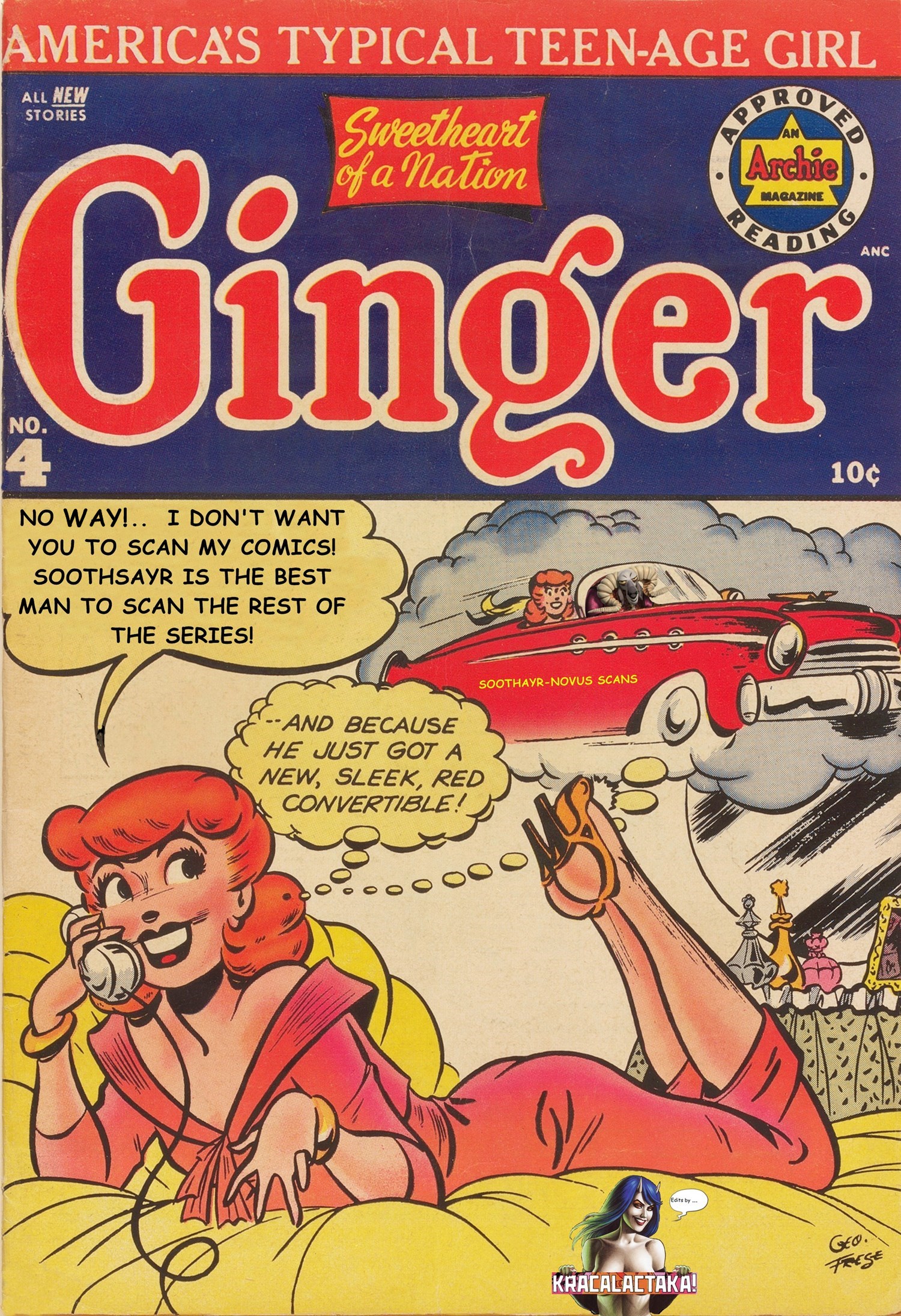 Read online Ginger comic -  Issue #4 - 37