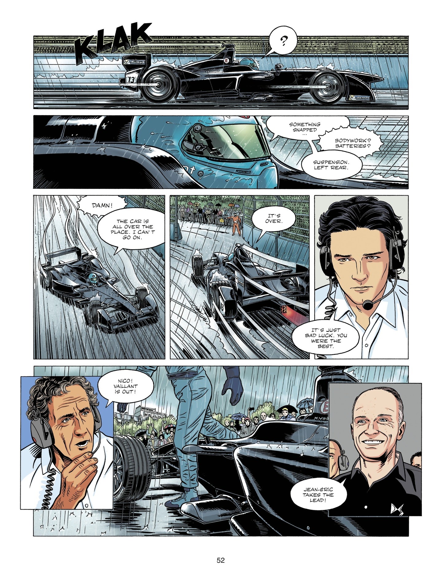 Read online Michel Vaillant comic -  Issue #5 - 52