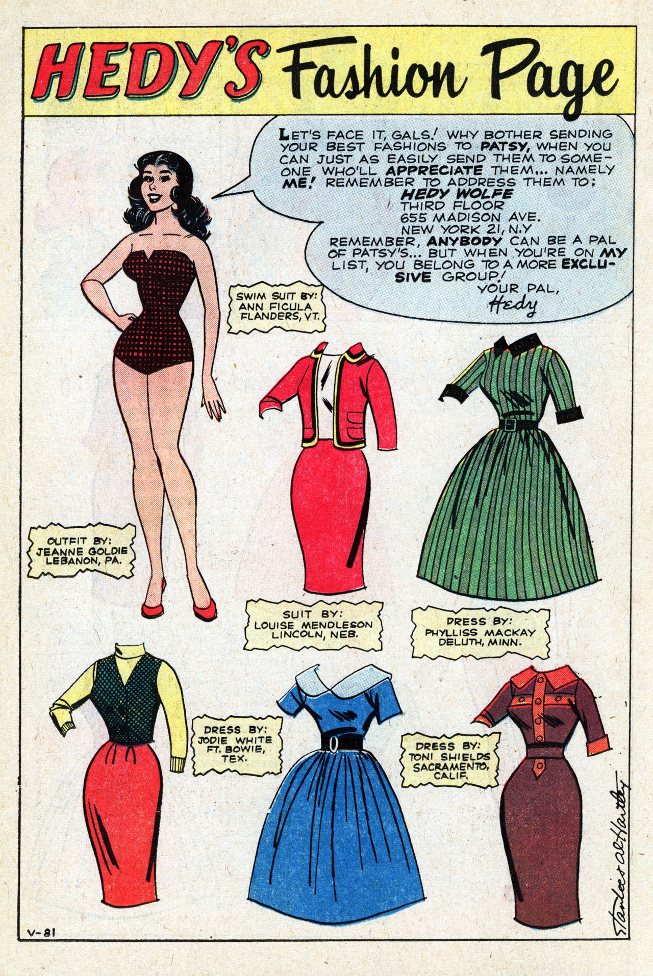 Read online Patsy and Hedy comic -  Issue #75 - 14