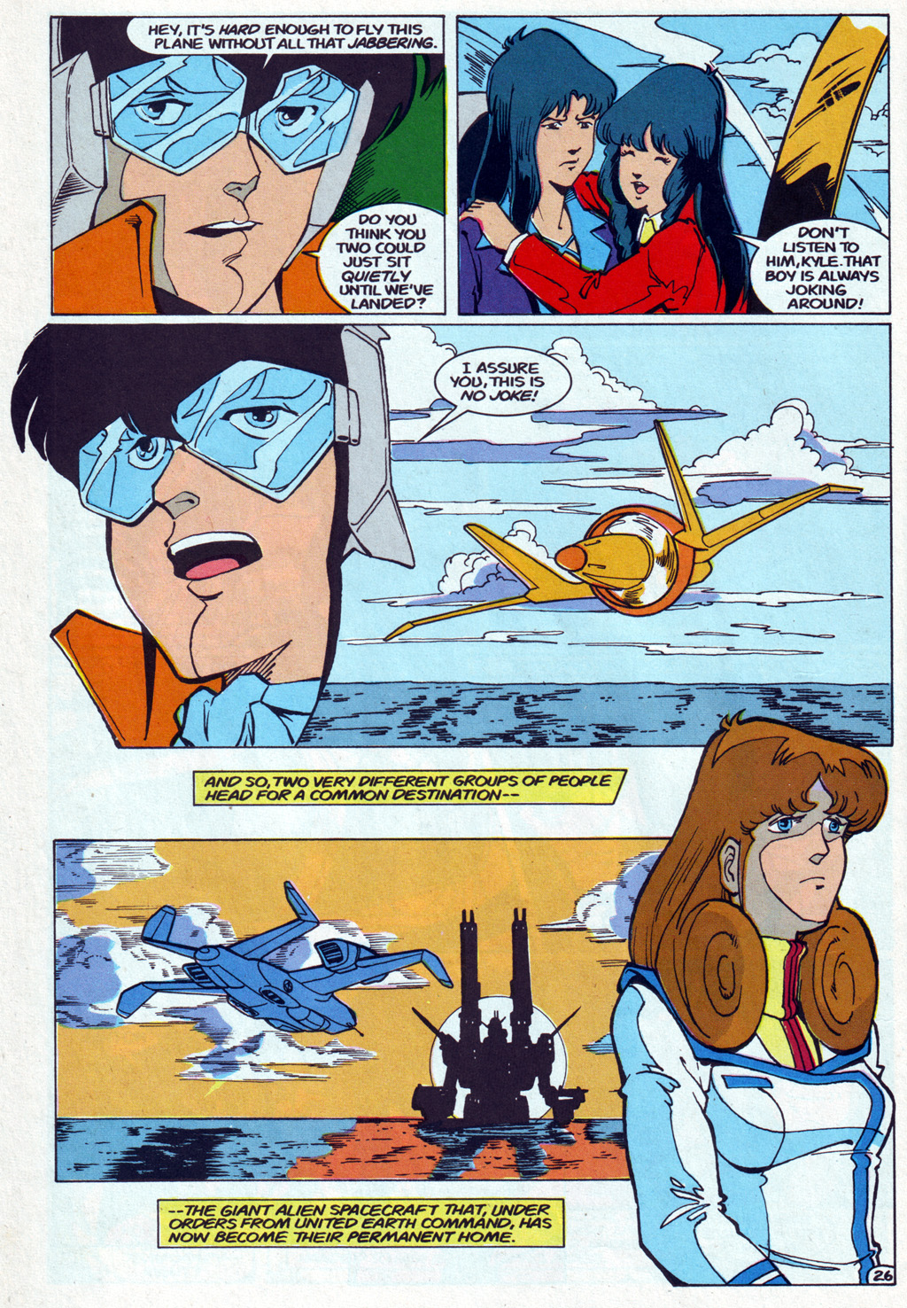 Read online Robotech The Macross Saga comic -  Issue #15 - 27
