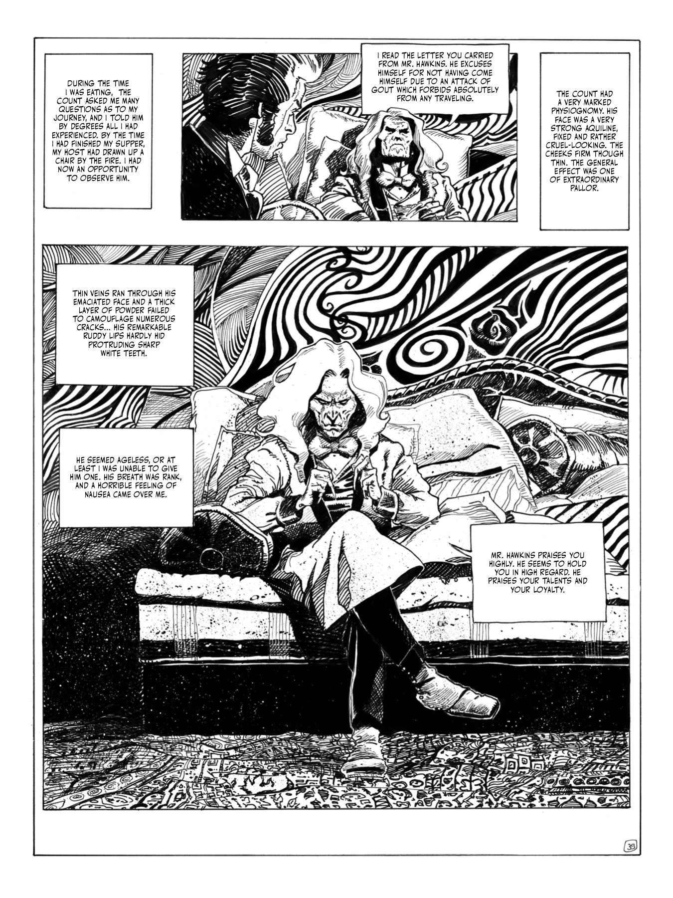 Read online Bram Stoker's Dracula by Georges Bess comic -  Issue # TPB (Part 1) - 38