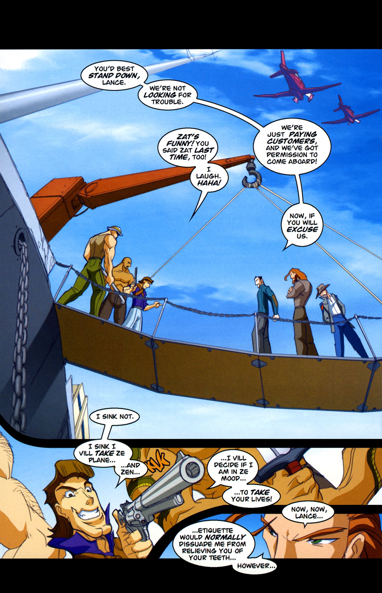 Read online Sky Sharks comic -  Issue #2 - 4