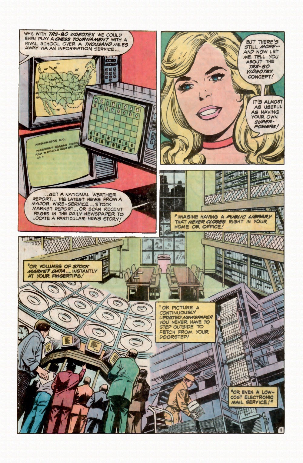 Read online Superman in "Victory by Computer" comic -  Issue # Full - 12