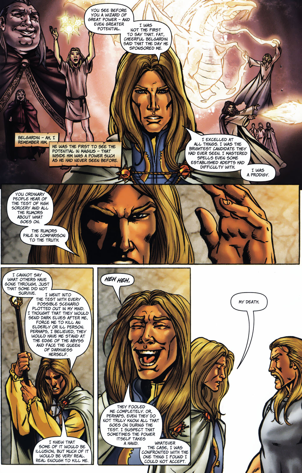 Read online Dragonlance: The Legend of Huma comic -  Issue #5 - 19