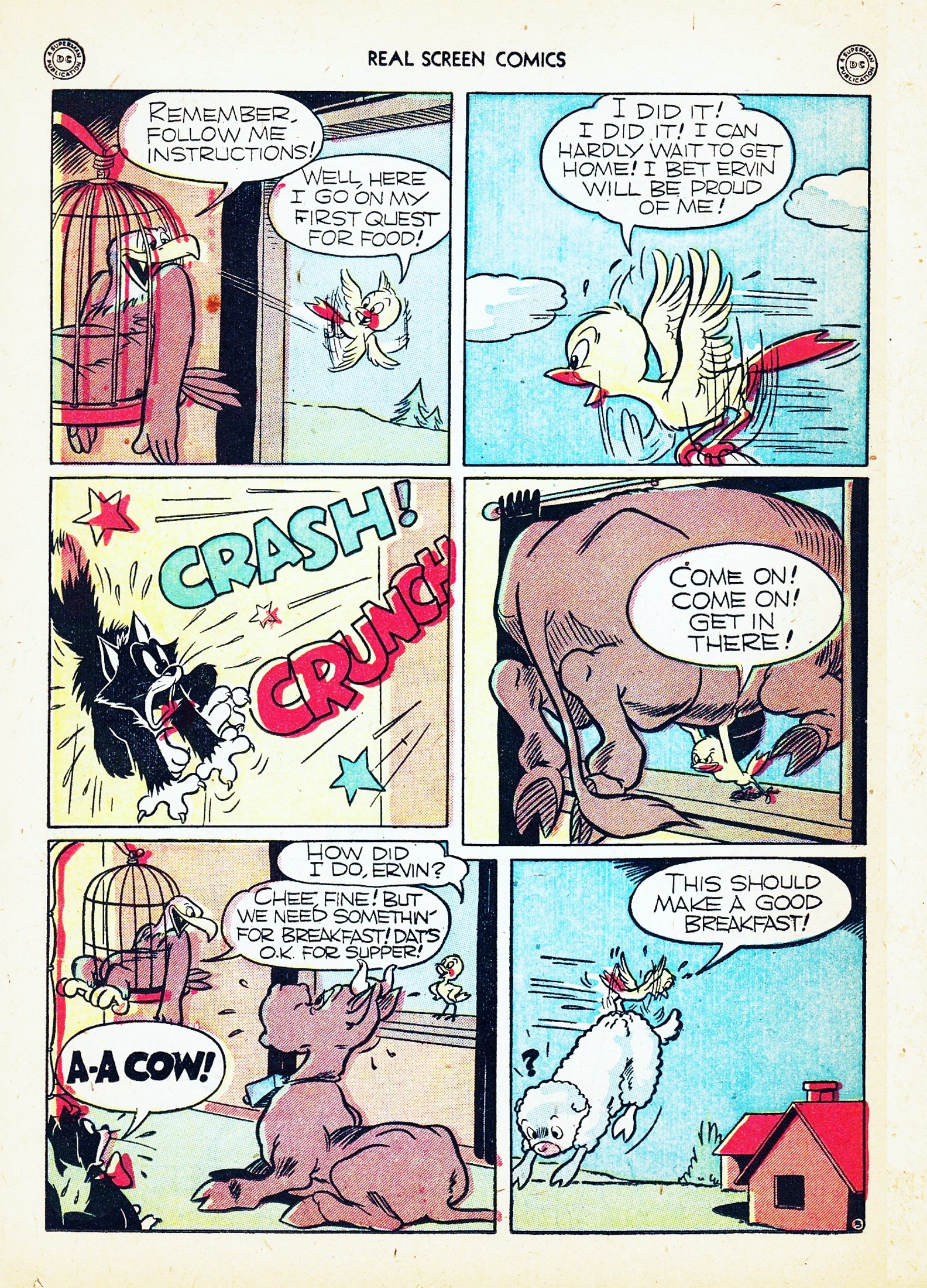 Read online Real Screen Comics comic -  Issue #15 - 36