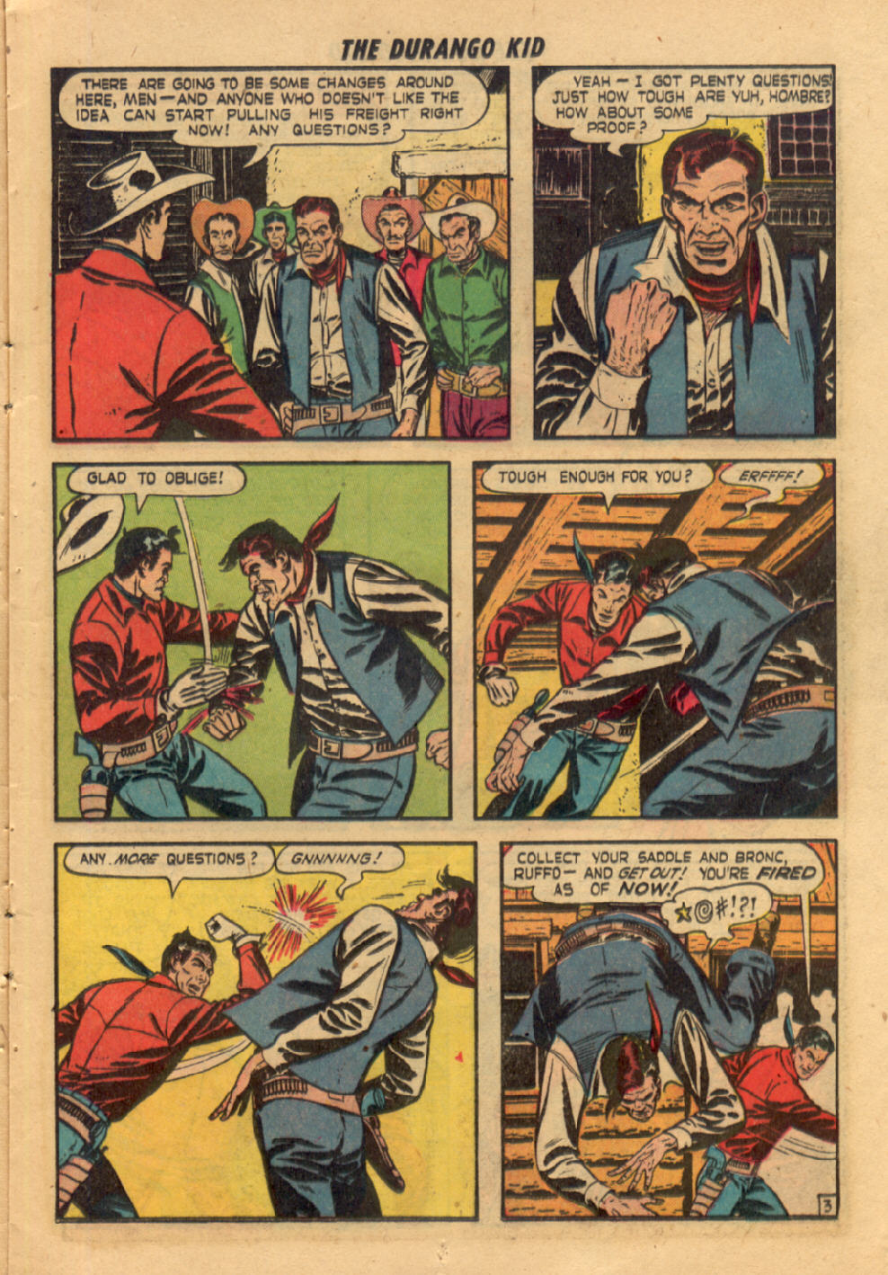 Read online Charles Starrett as The Durango Kid comic -  Issue #12 - 13