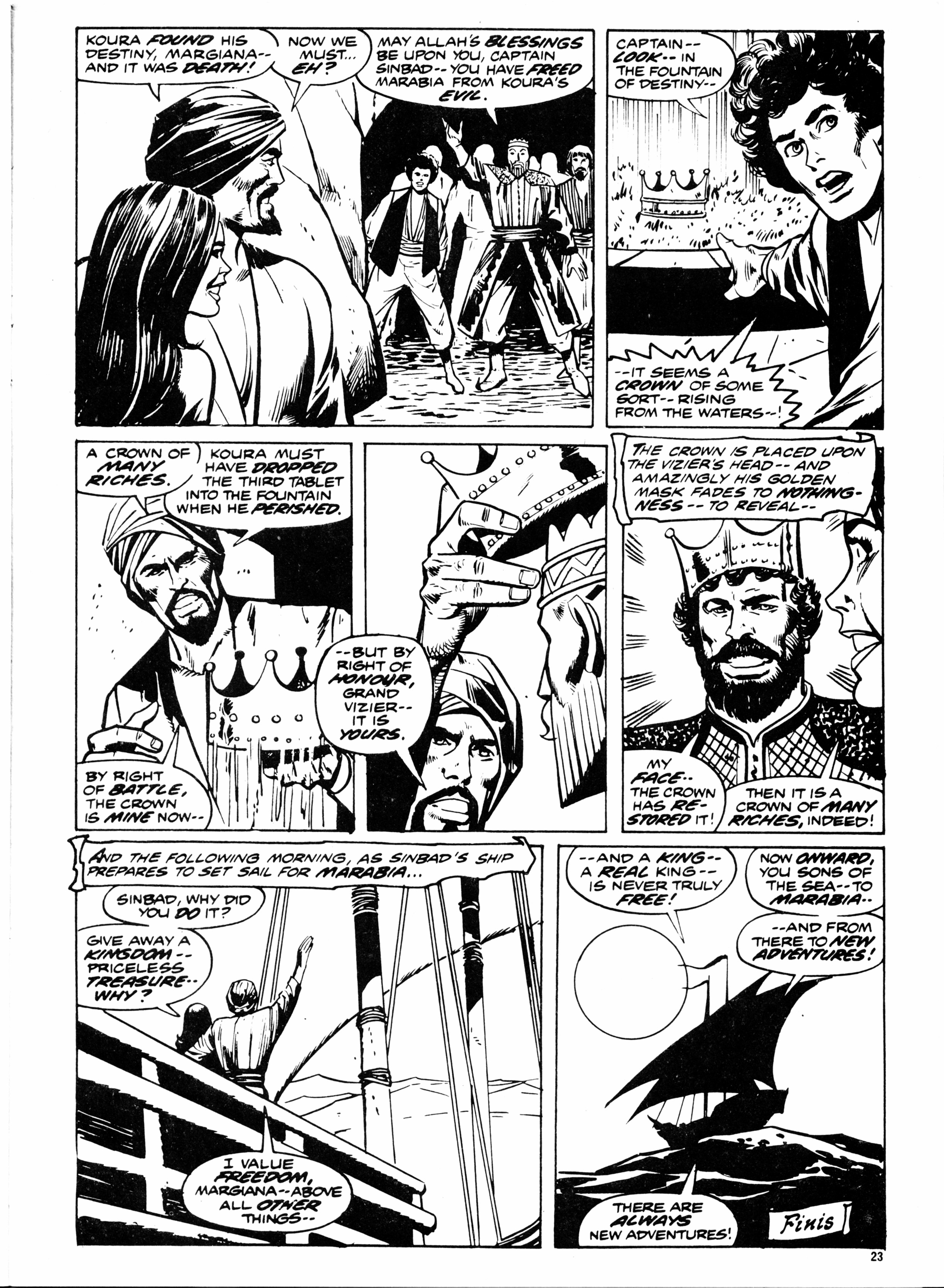 Read online Planet of the Apes (1974) comic -  Issue #38 - 23