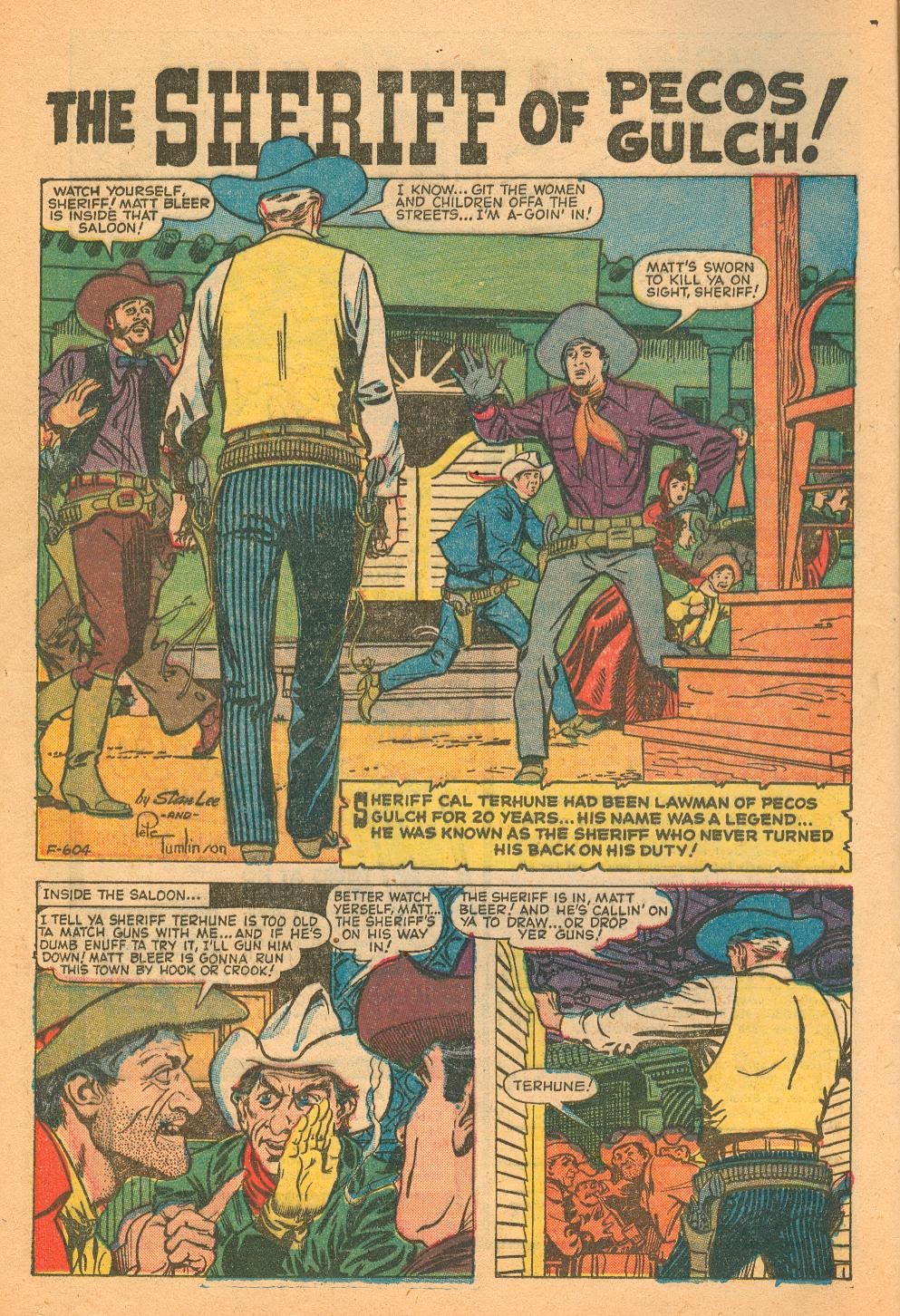 Read online Outlaw Fighters comic -  Issue #5 - 12