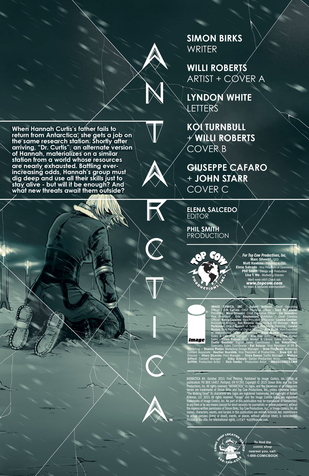 Read online Antarctica comic -  Issue #4 - 2