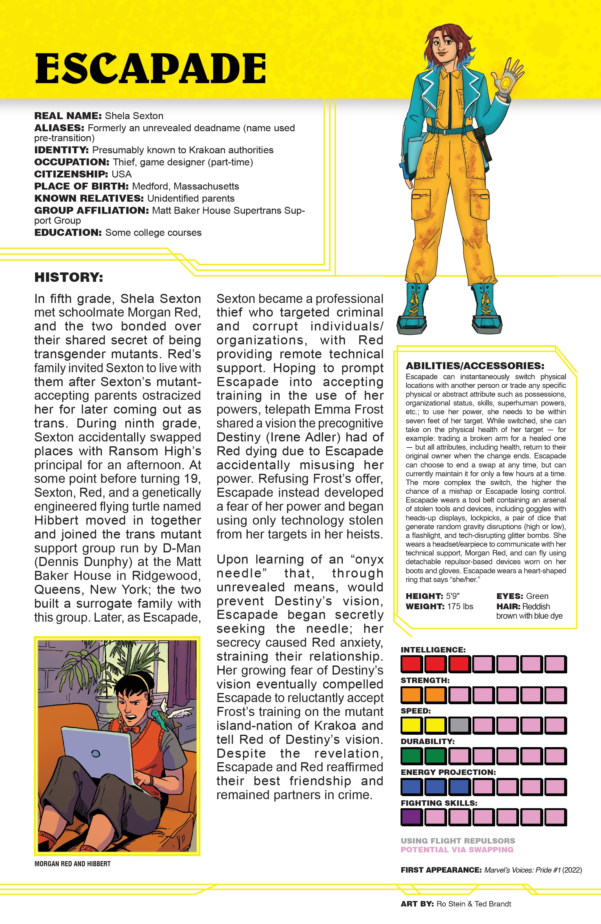 Read online Marvel's Voices: Pride (2022) comic -  Issue # Full - 72