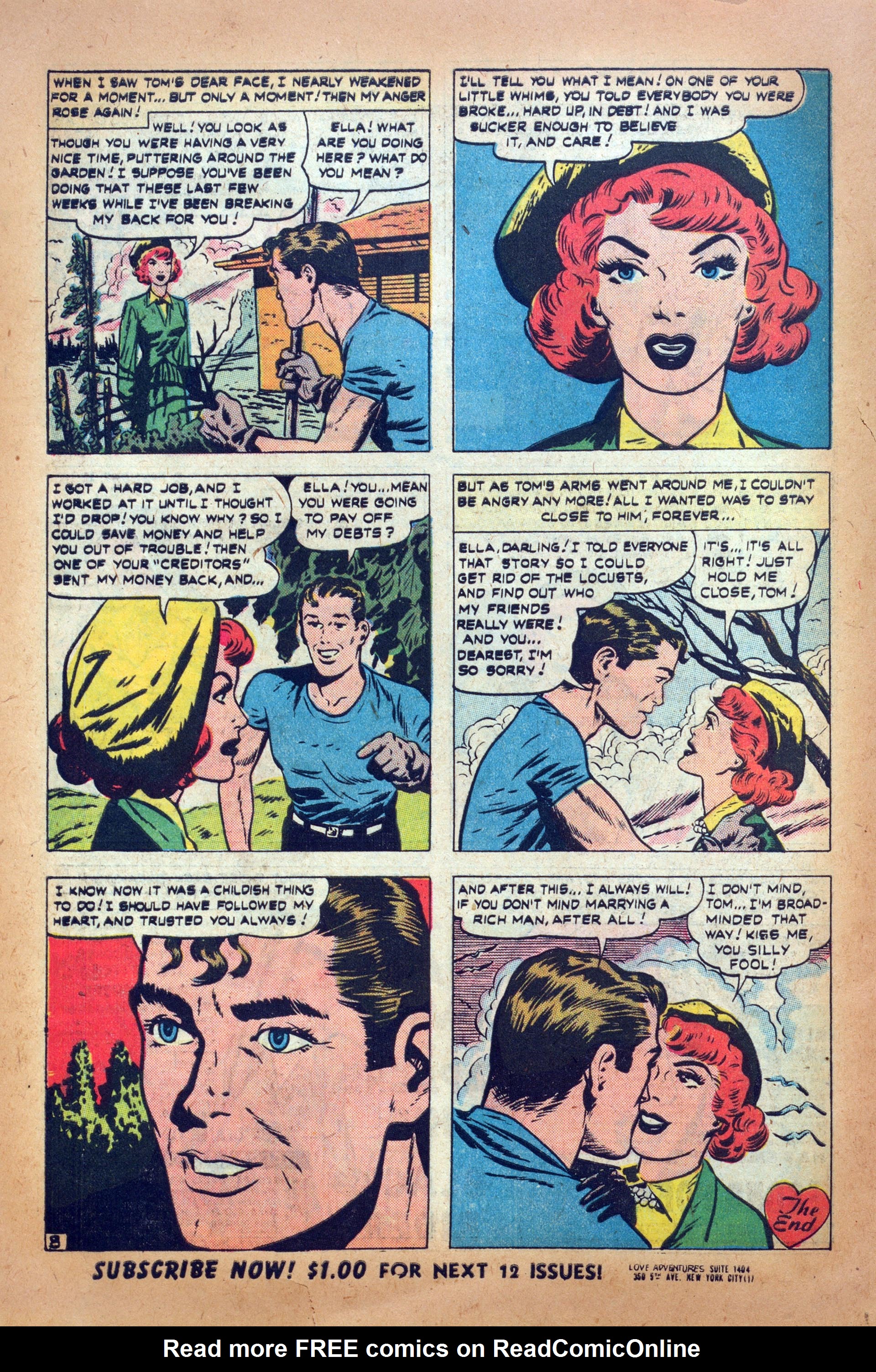 Read online Love Adventures comic -  Issue #4 - 40