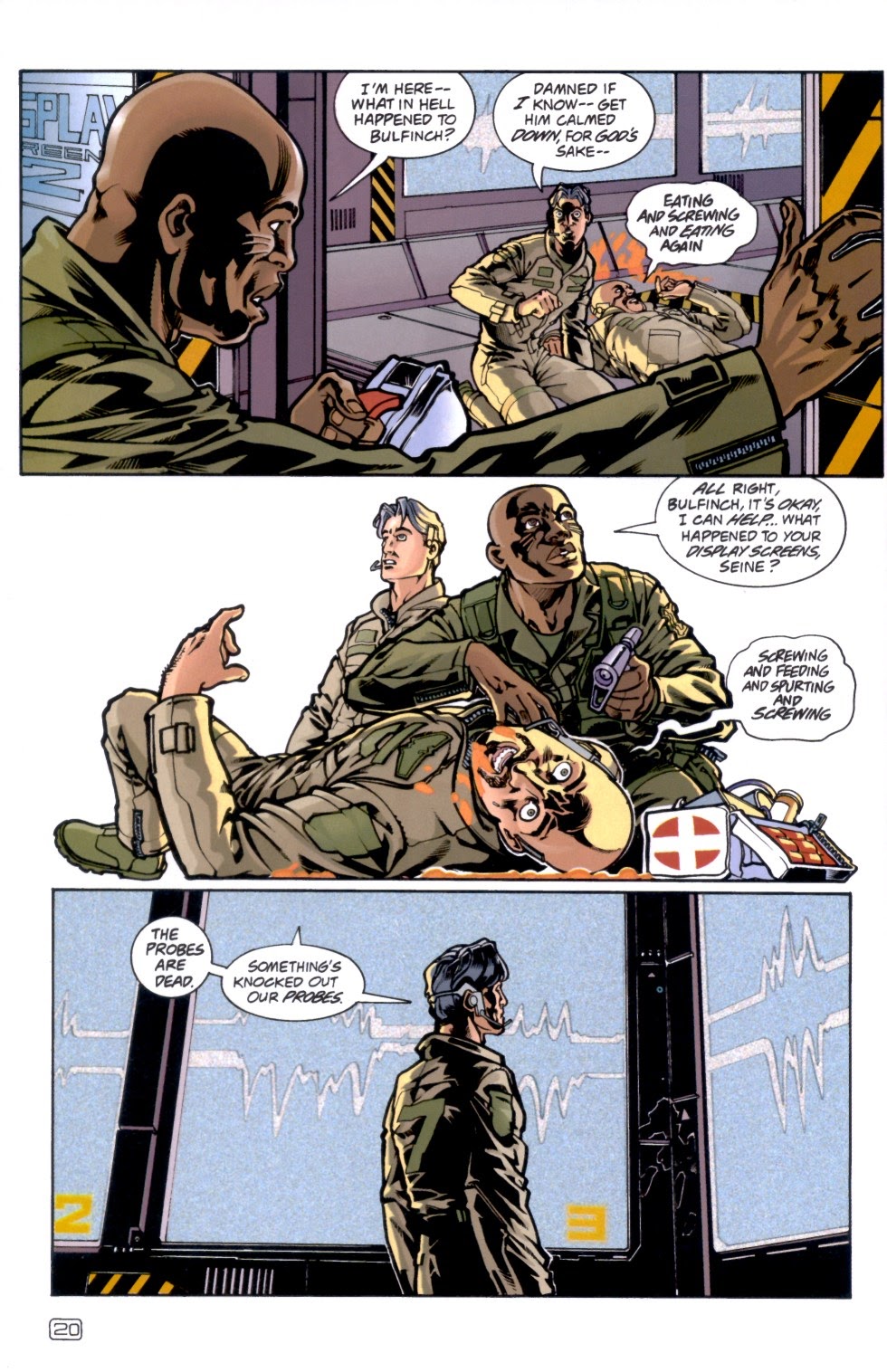 Read online Starship Troopers: Insect Touch comic -  Issue #1 - 22