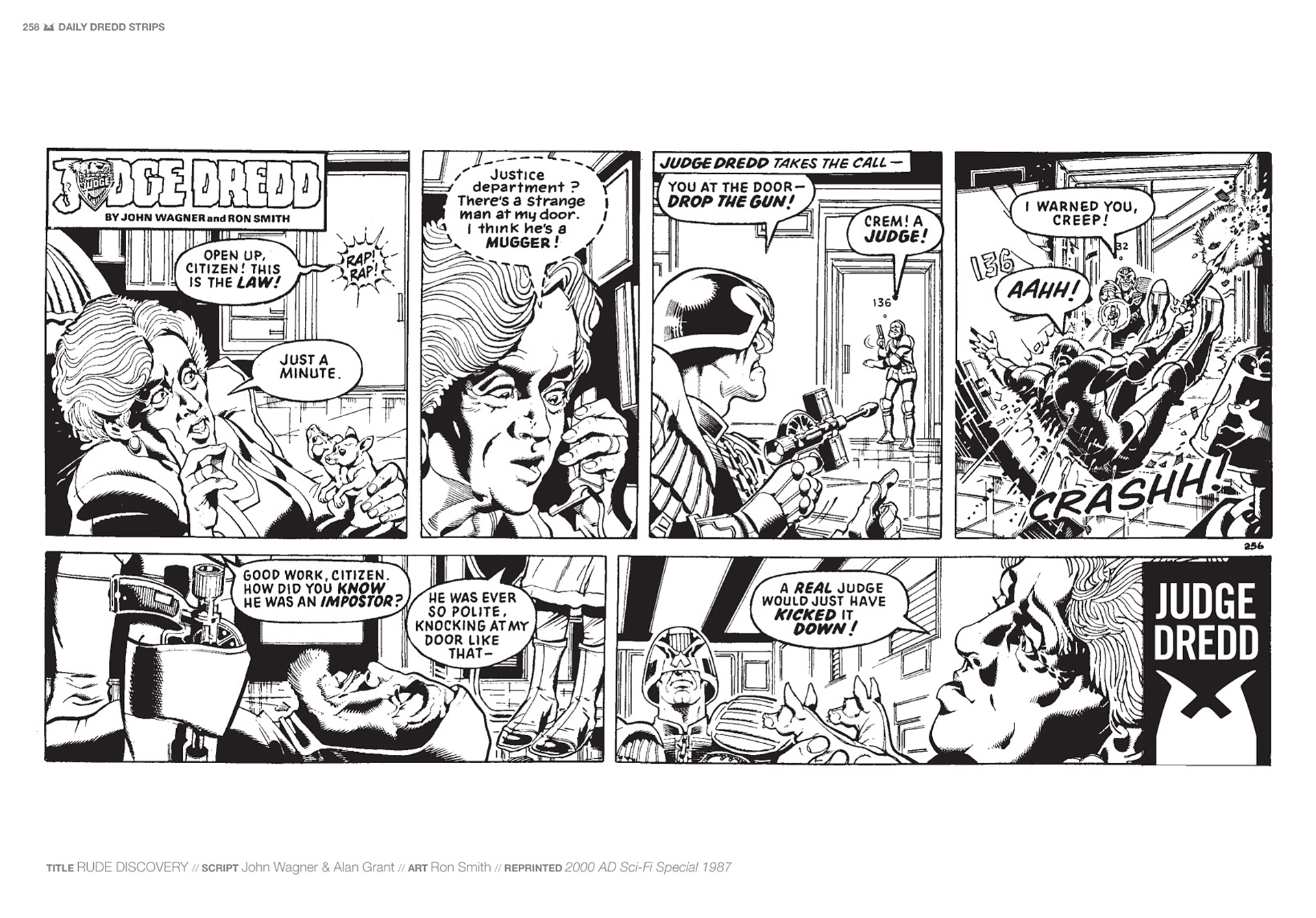Read online Judge Dredd: The Daily Dredds comic -  Issue # TPB 1 - 261