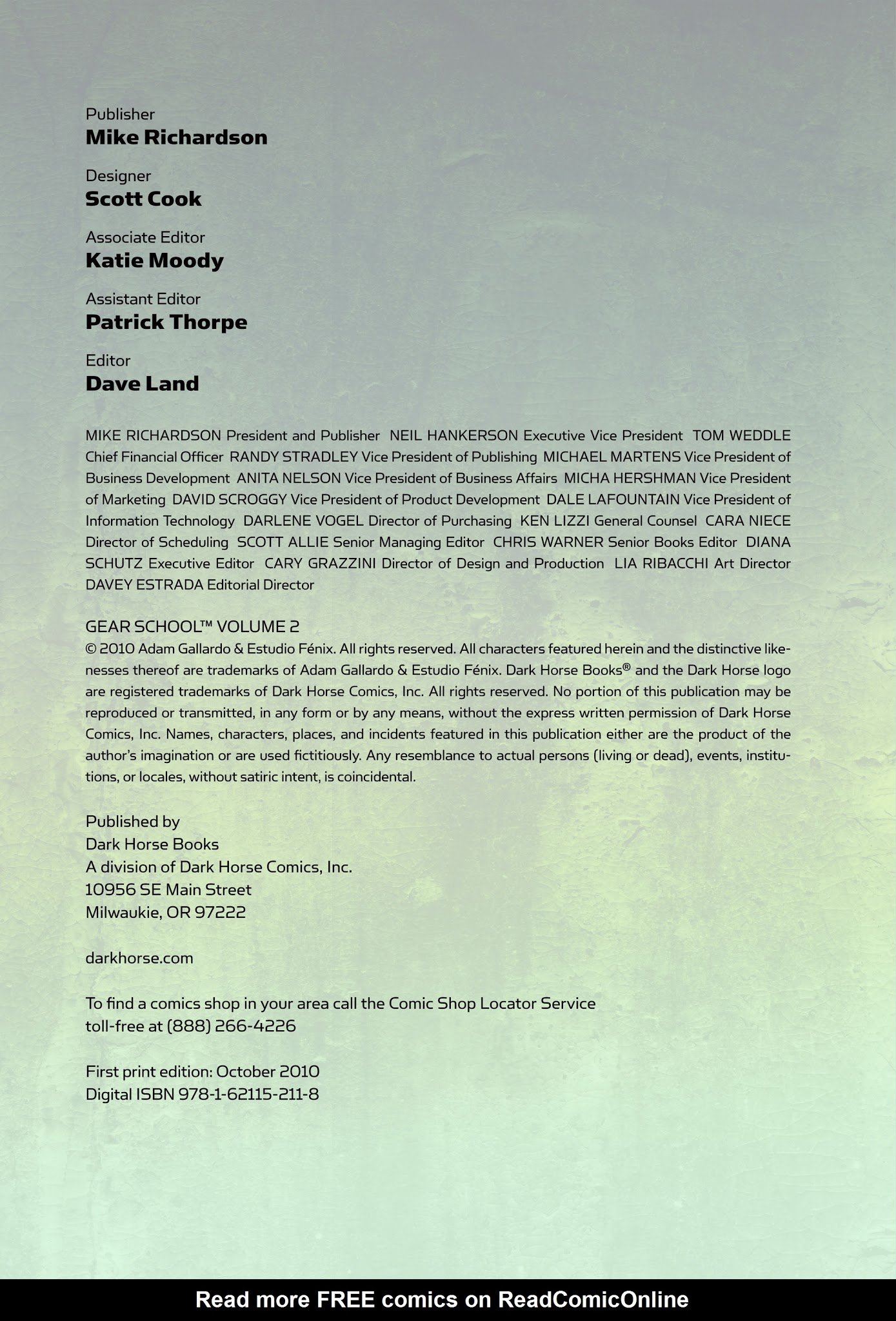 Read online Gear School comic -  Issue # TPB 2 - 4