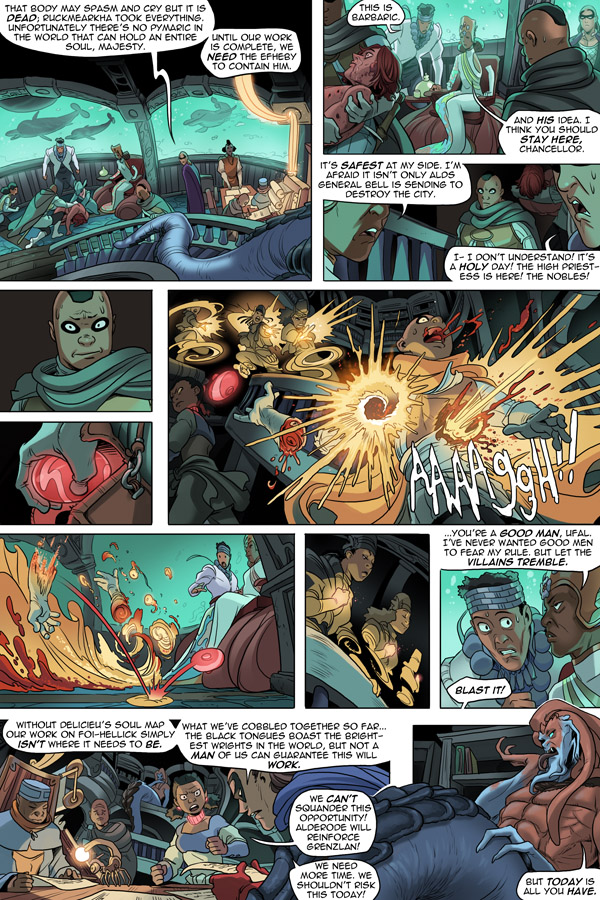Read online Unsounded comic -  Issue #17 - 38