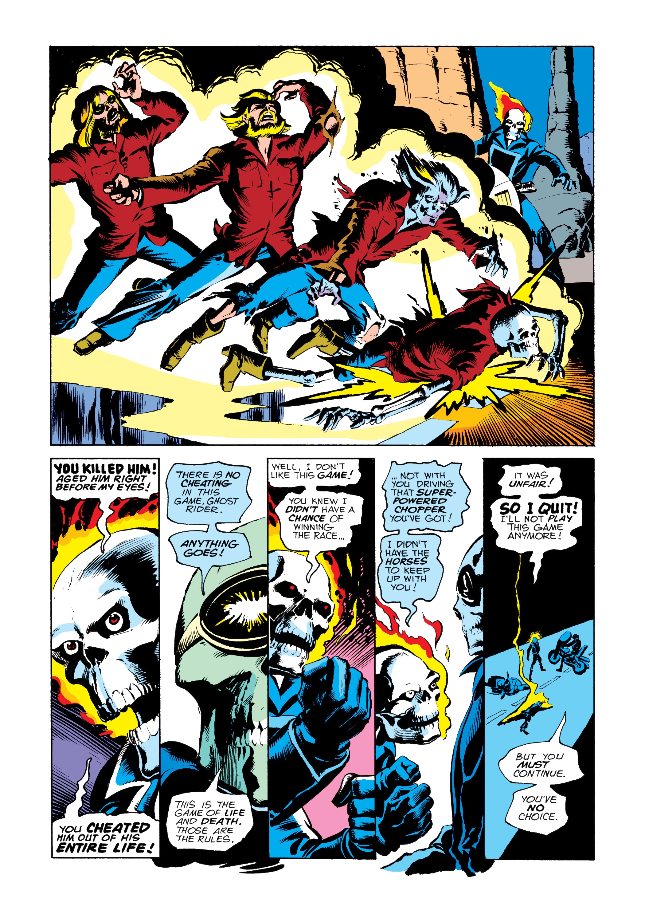 Read online Marvel Masterworks: Ghost Rider comic -  Issue # TPB 3 (Part 3) - 68