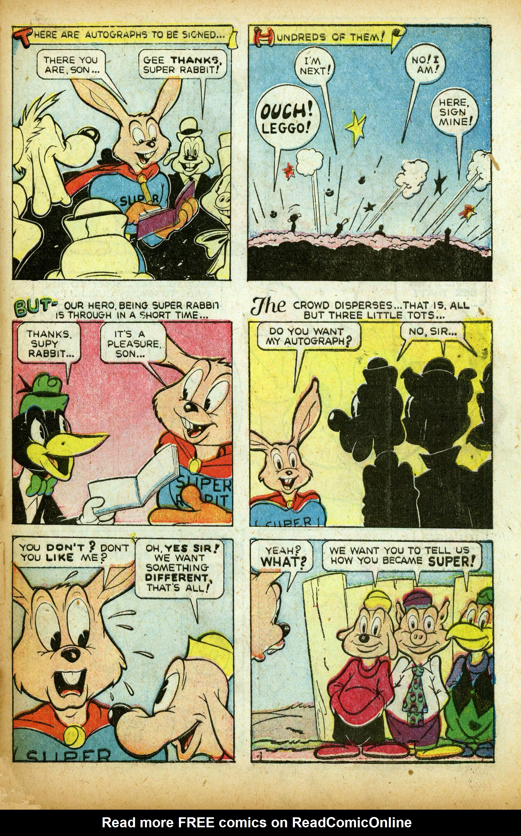 Read online Super Rabbit comic -  Issue #6 - 41