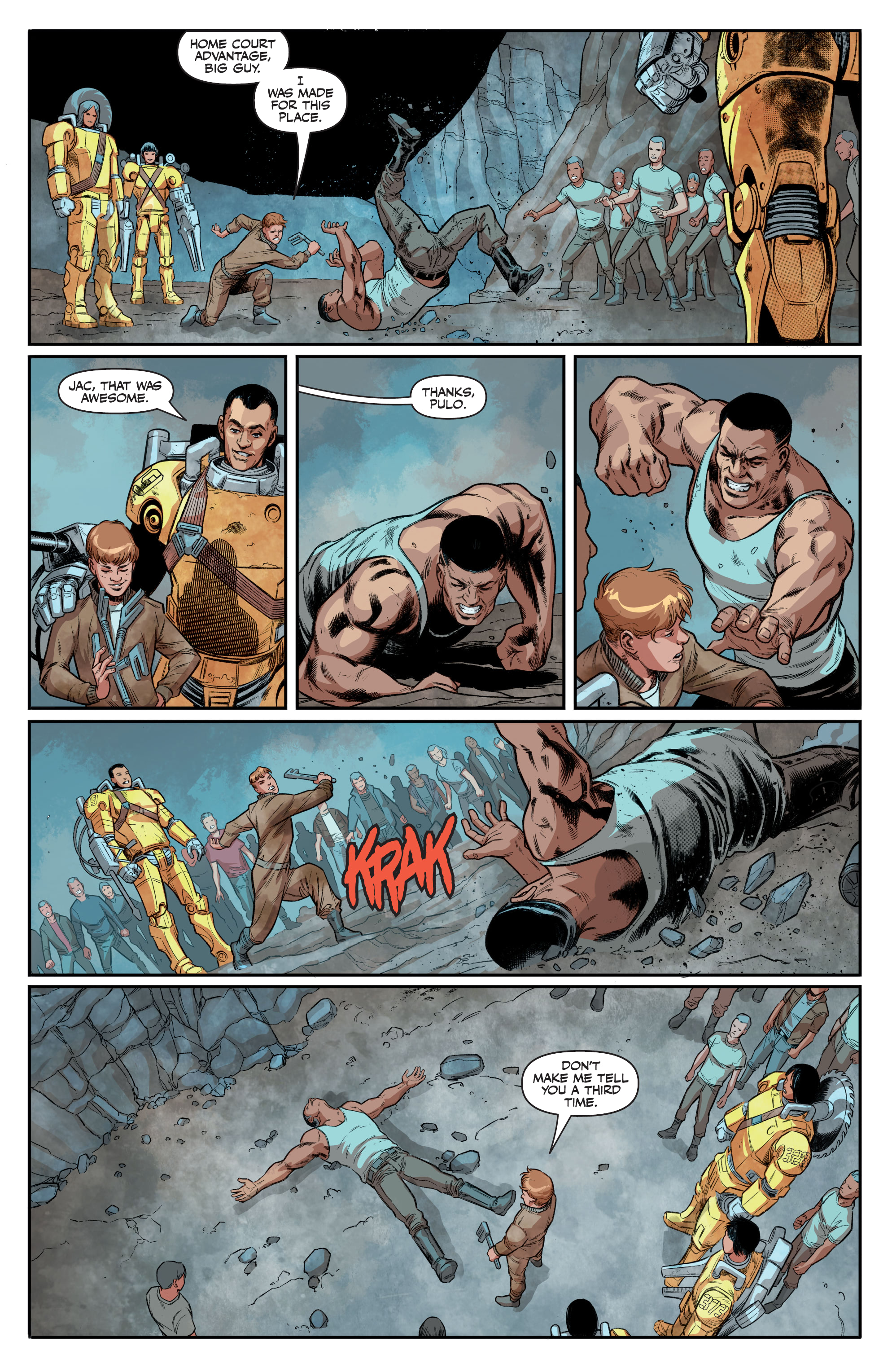 Read online Armorclads comic -  Issue #3 - 12