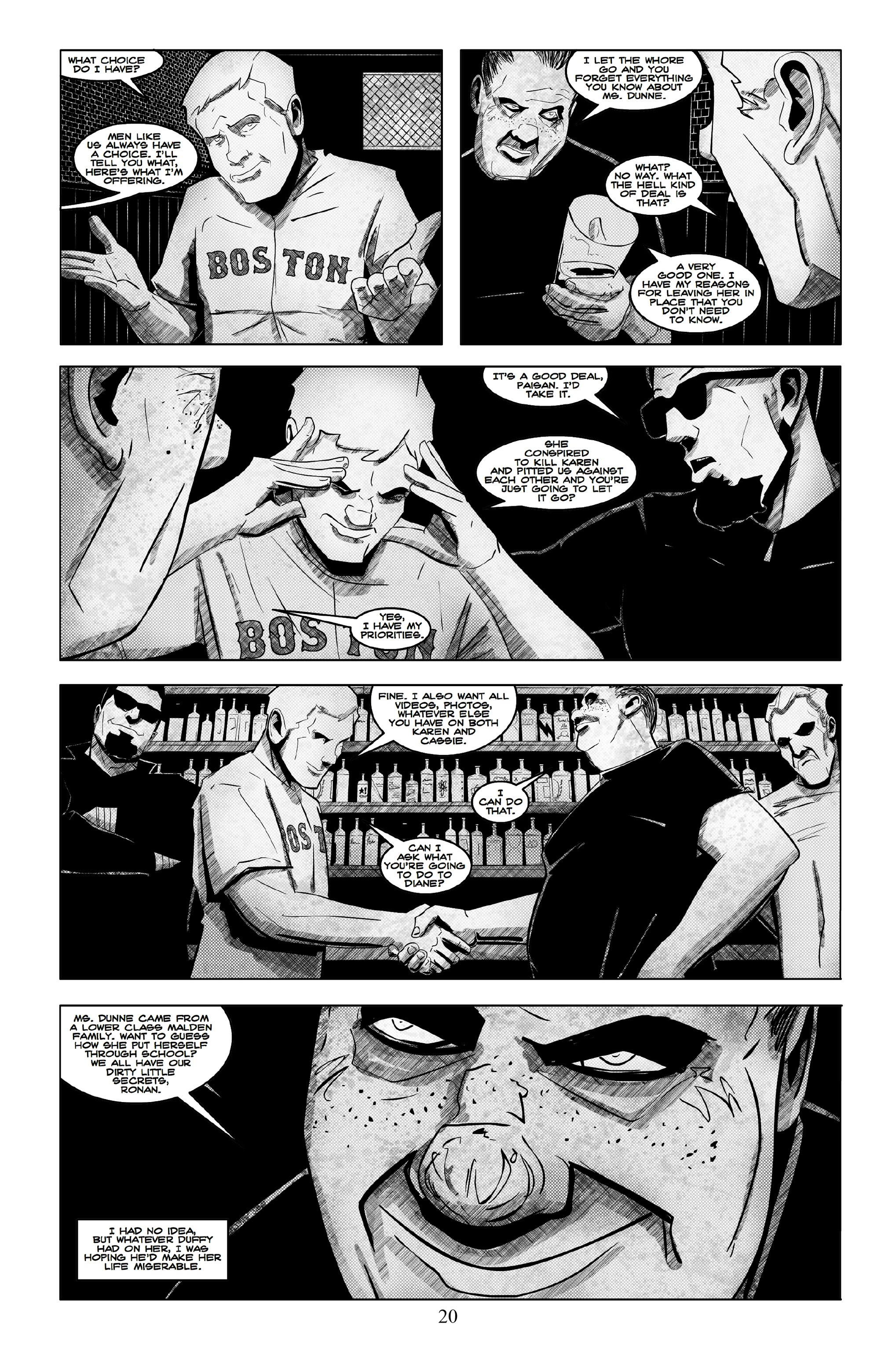 Read online Two Redheads & A Dead Blonde comic -  Issue #5 - 21