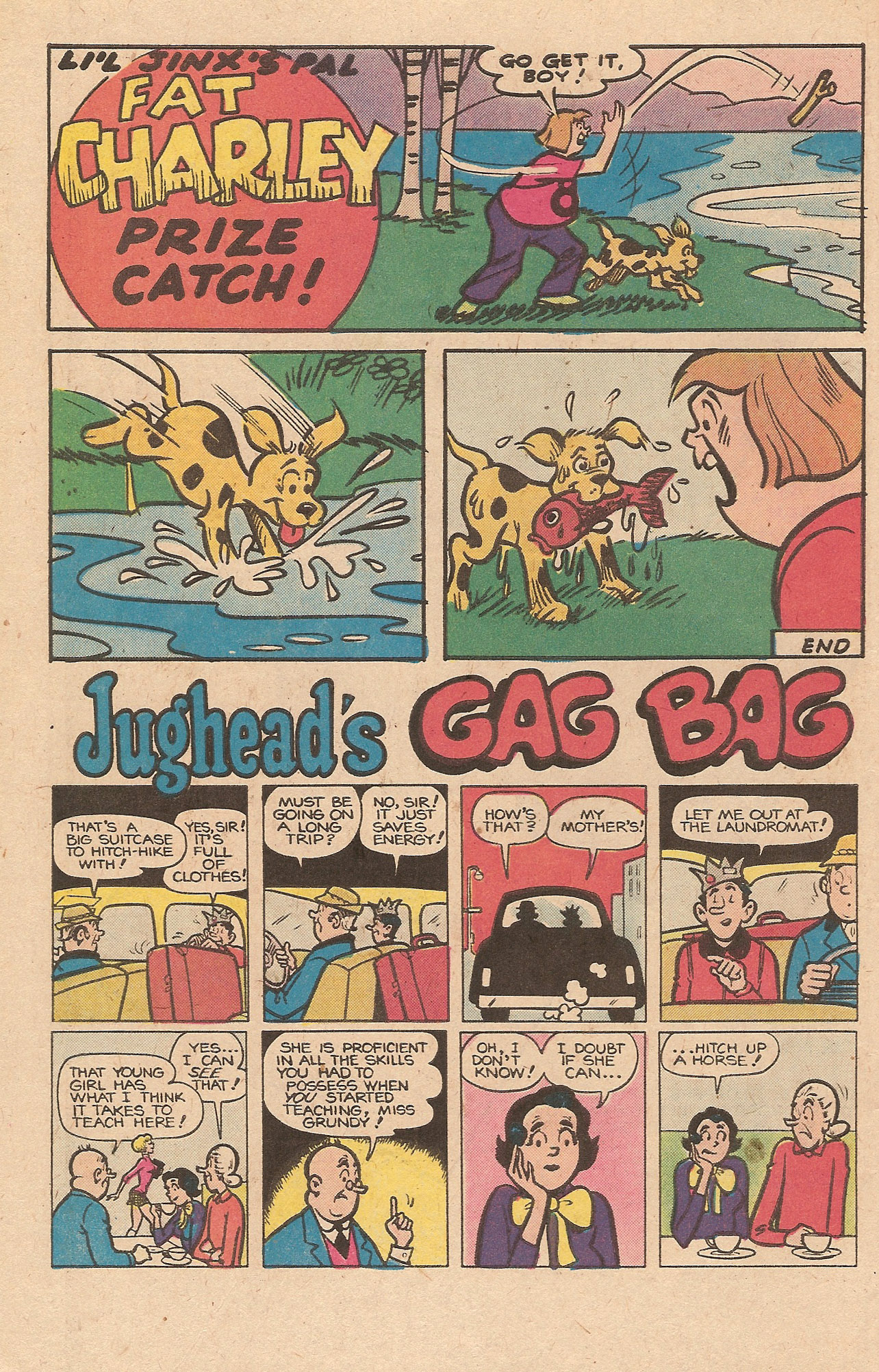 Read online Jughead's Jokes comic -  Issue #62 - 10