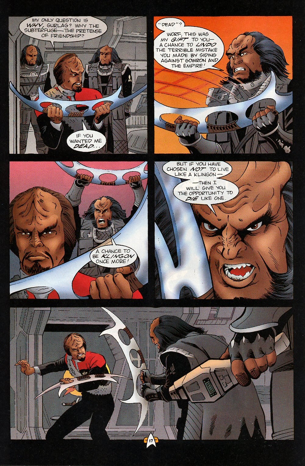 Read online Star Trek: Deep Space Nine: Worf Special comic -  Issue # Full - 22