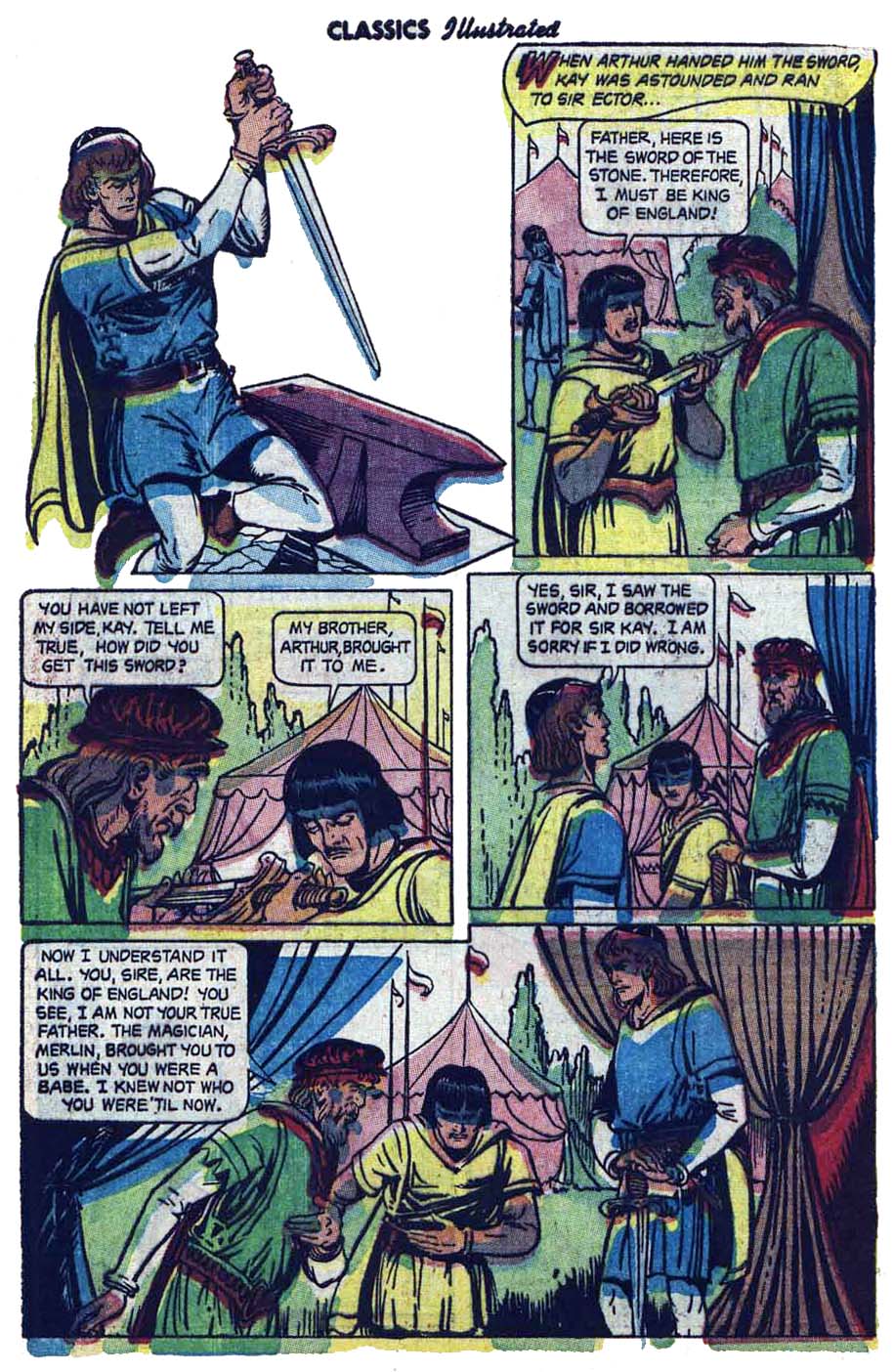 Read online Classics Illustrated comic -  Issue #108 - 6
