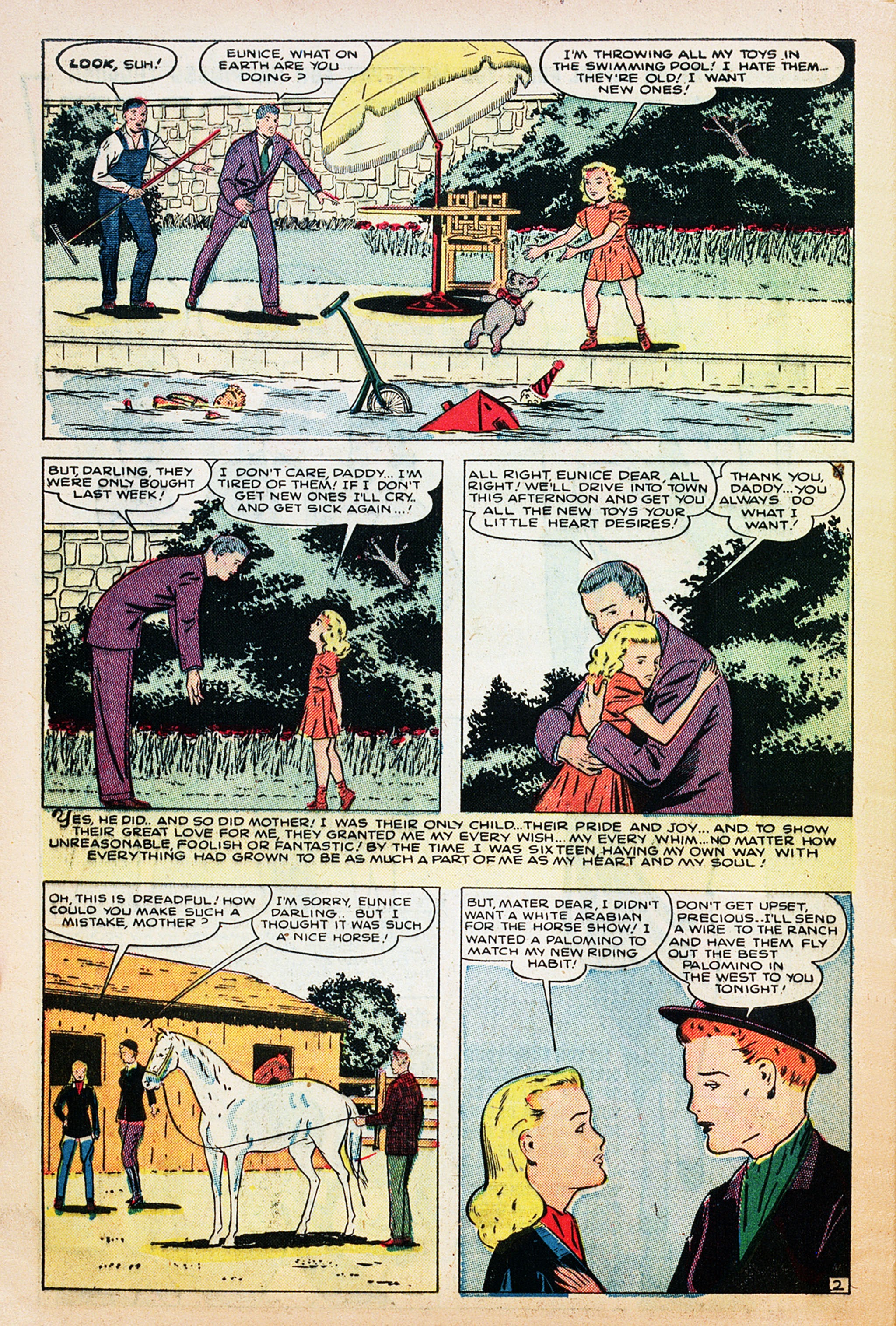Read online Girl Comics (1949) comic -  Issue #4 - 40