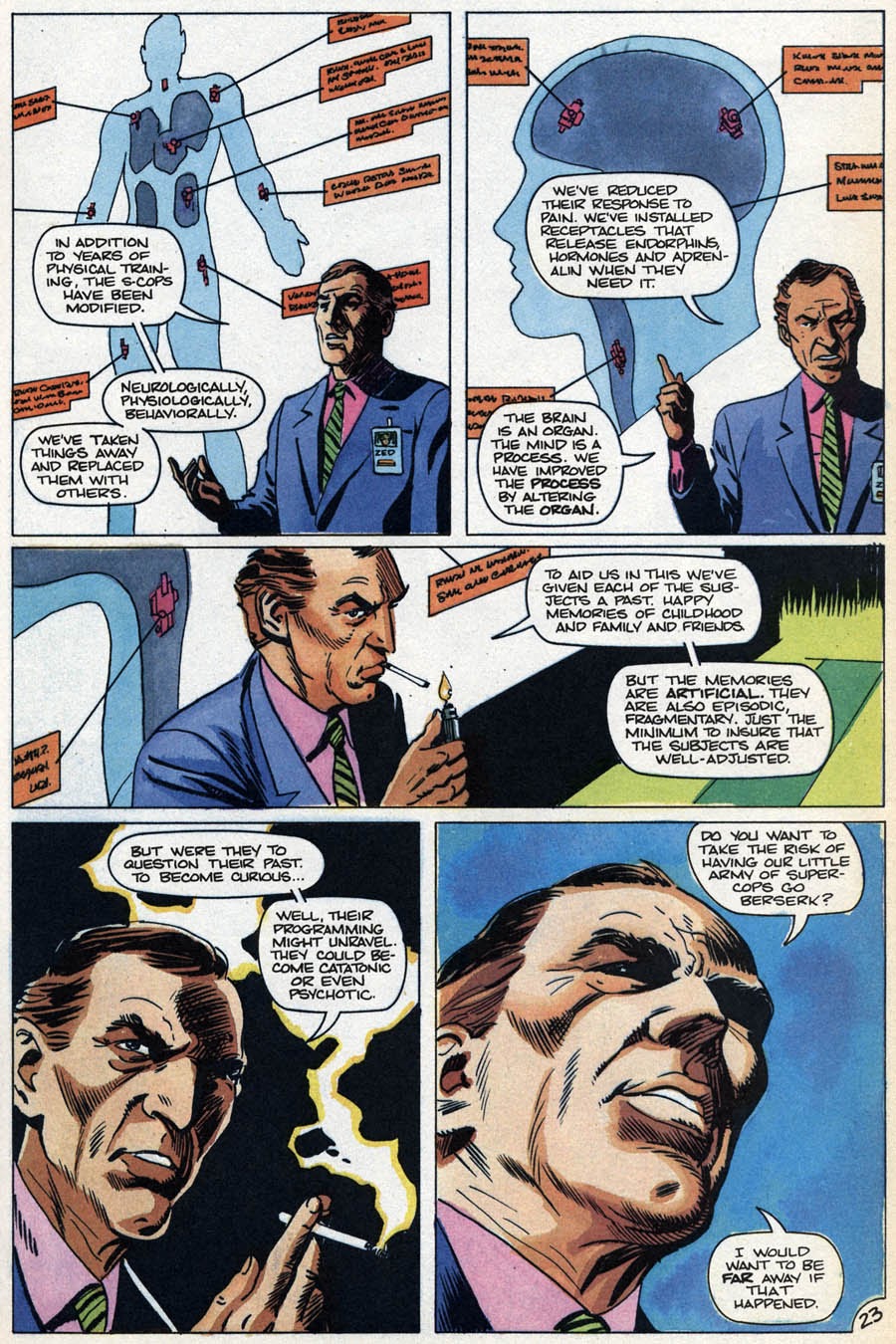 Read online Supercops comic -  Issue #1 - 24