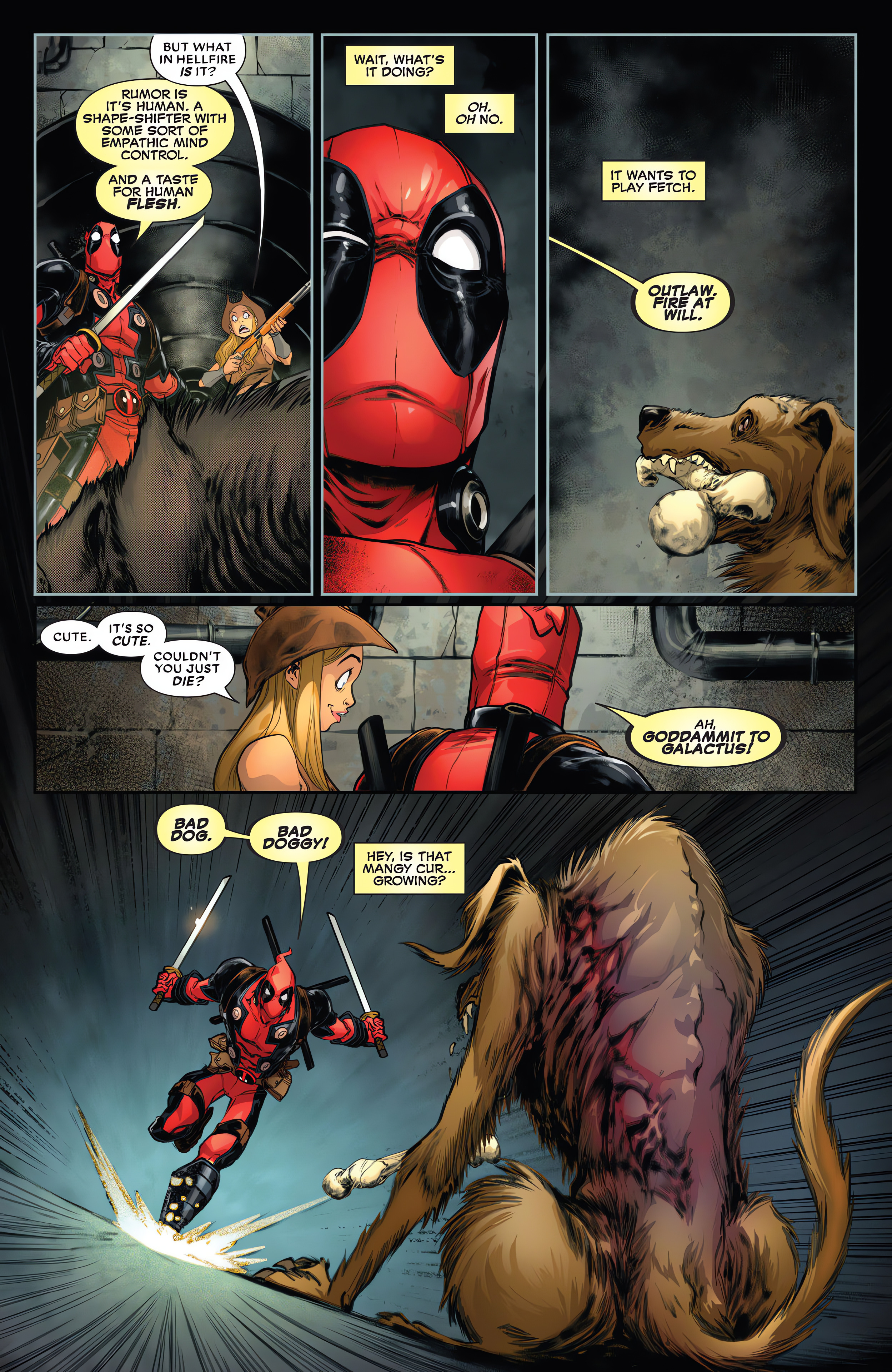 Read online Deadpool: Seven Slaughters comic -  Issue # TPB - 57