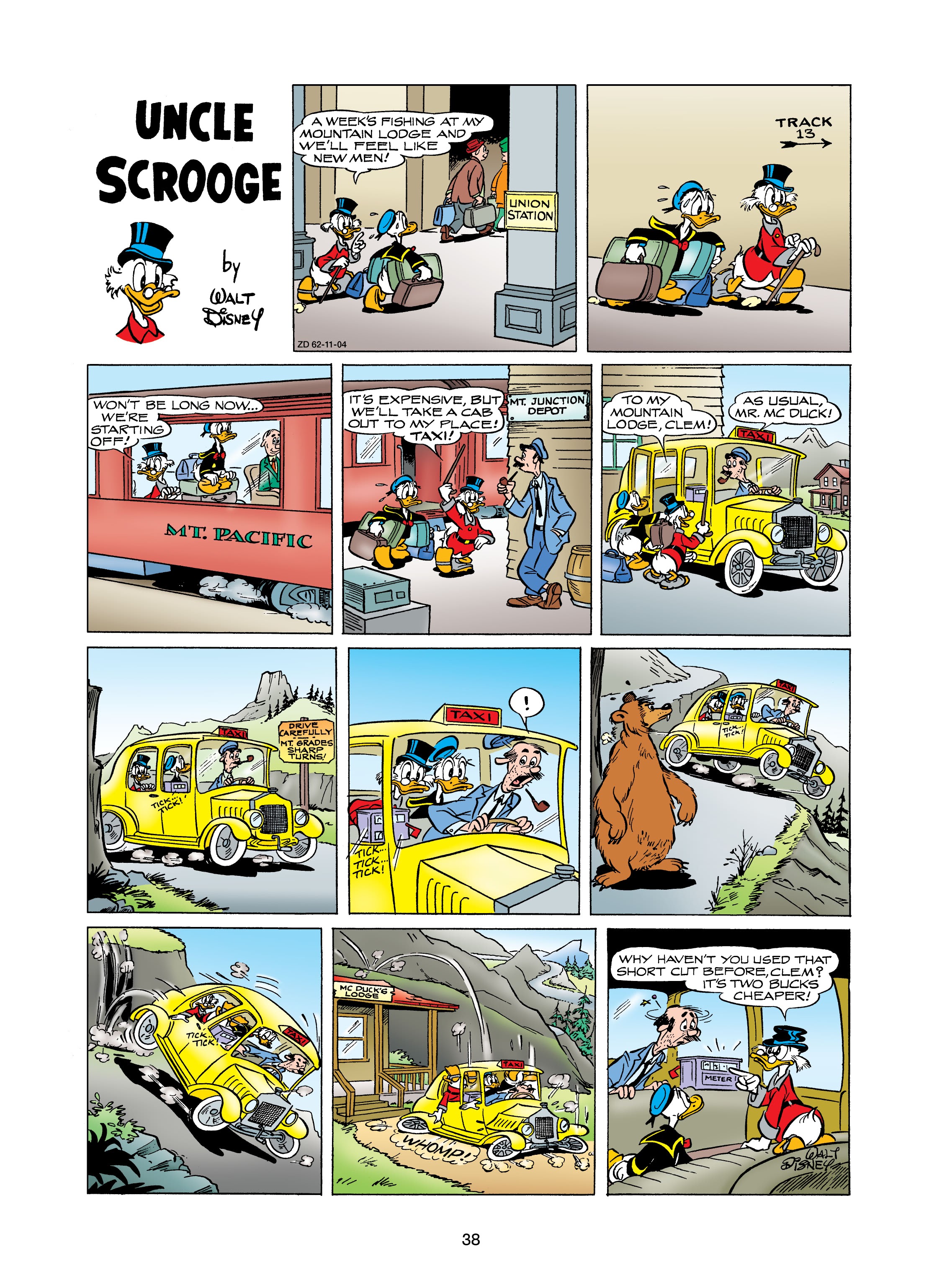 Read online Walt Disney's Uncle Scrooge & Donald Duck: Bear Mountain Tales comic -  Issue # TPB (Part 1) - 38