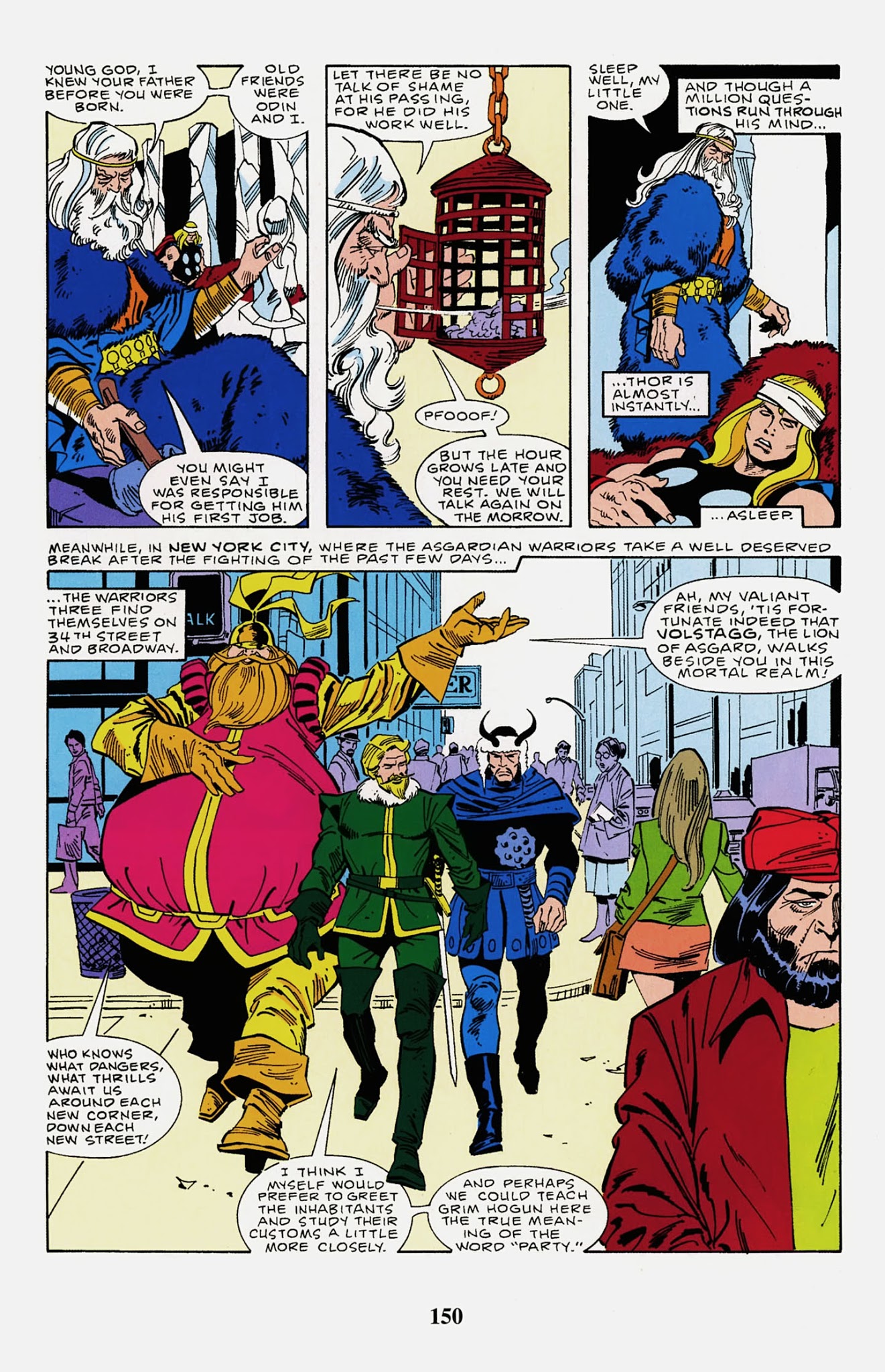 Read online Thor Visionaries: Walter Simonson comic -  Issue # TPB 2 - 152