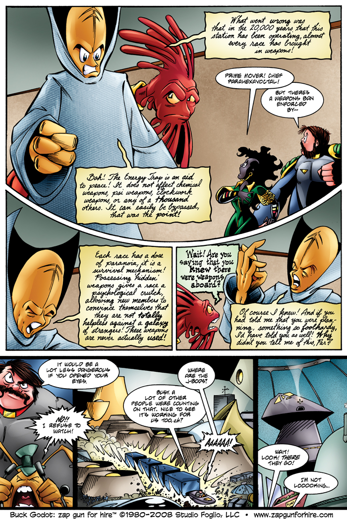 Read online Buck Godot - Zap Gun For Hire comic -  Issue #3 - 20